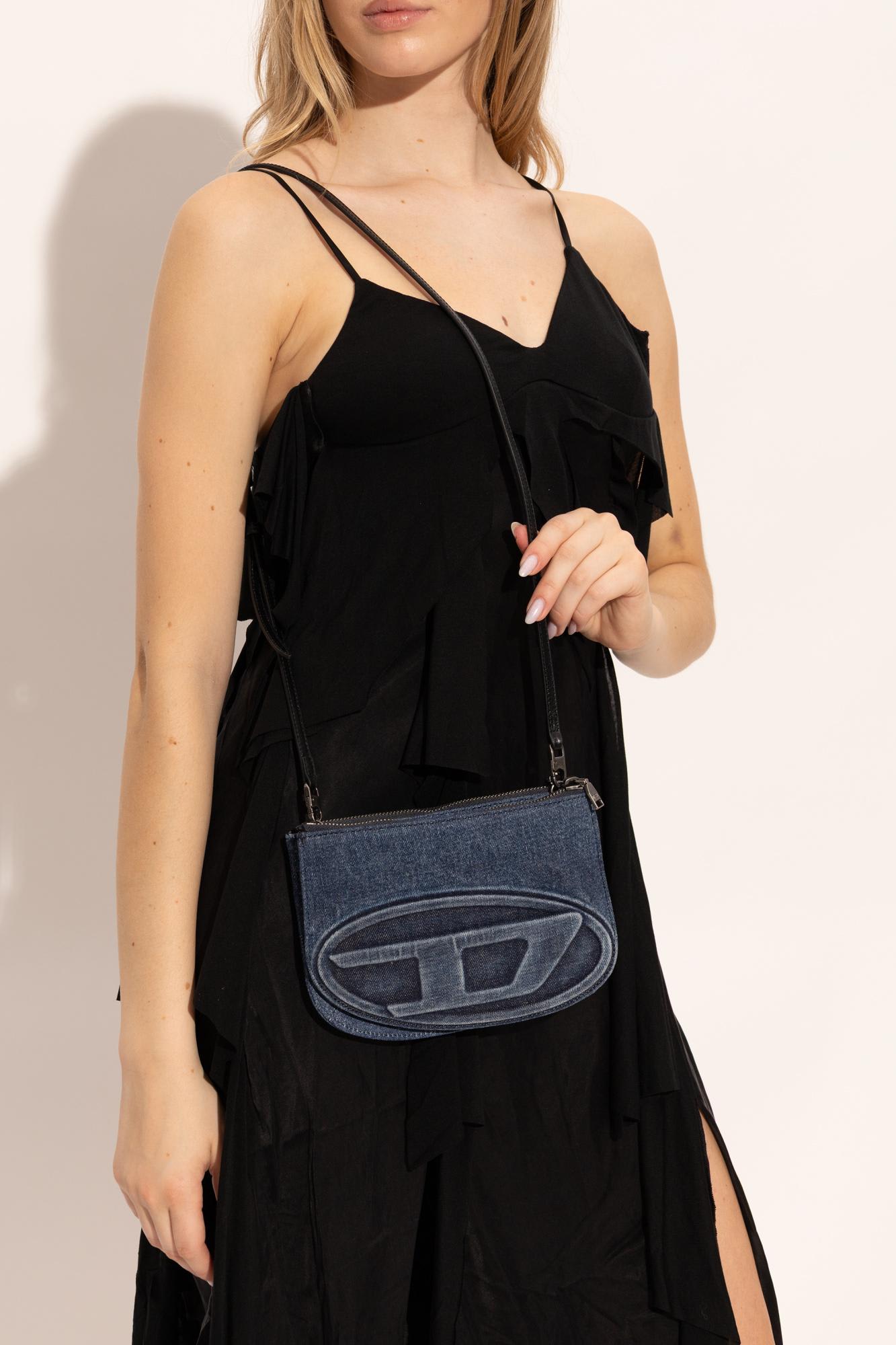 Diesel '1dr Twin' Denim Bag In Blue