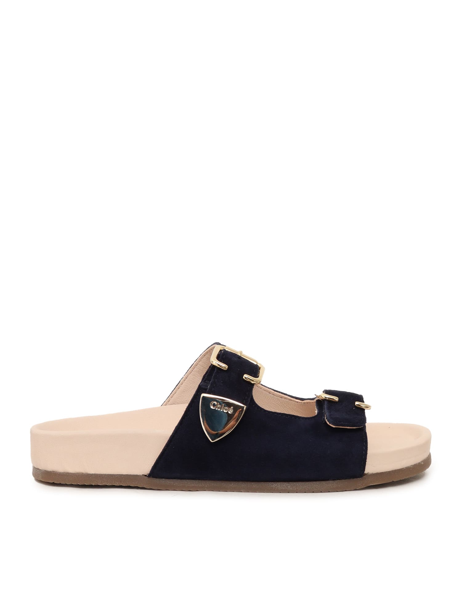 Shop Chloé Sandals In Blue