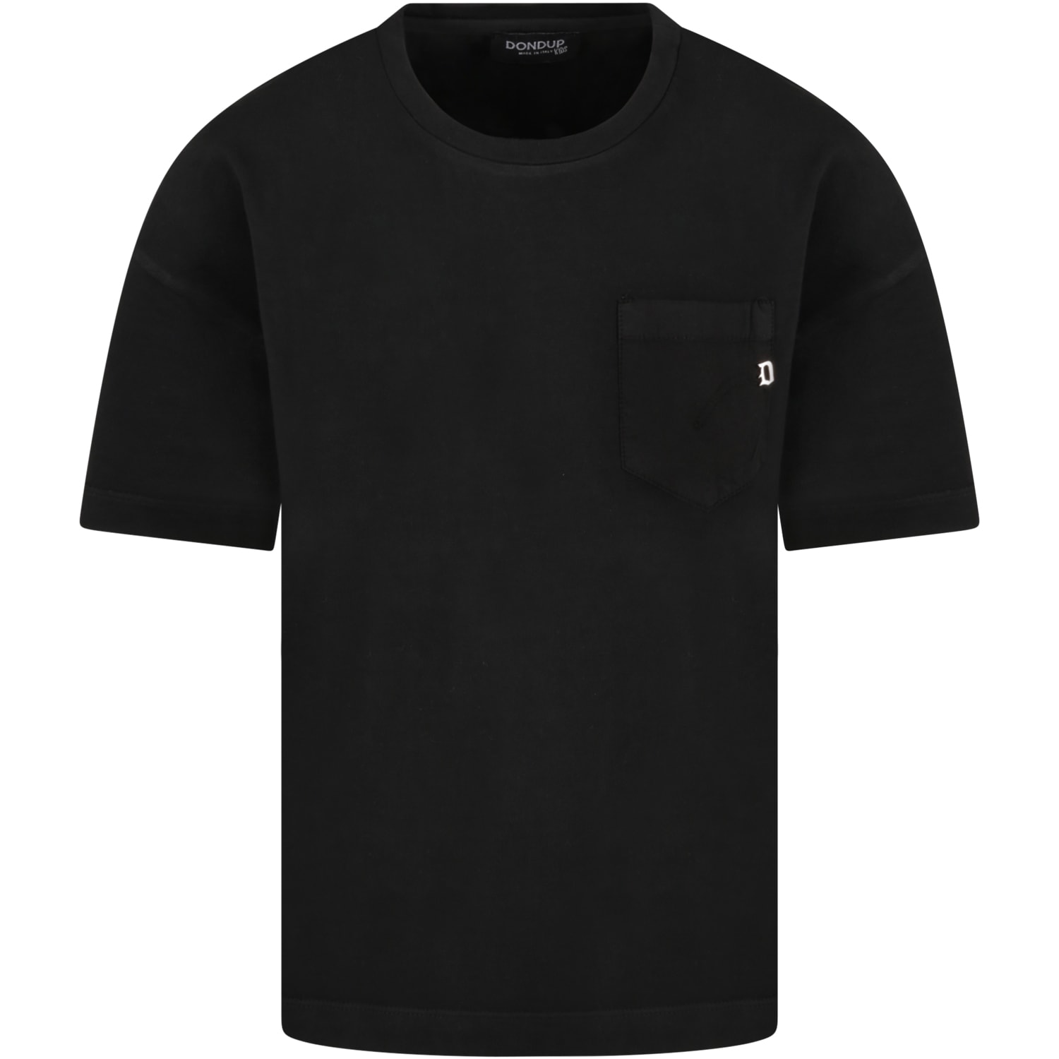 Dondup Black T-shirt For Boy