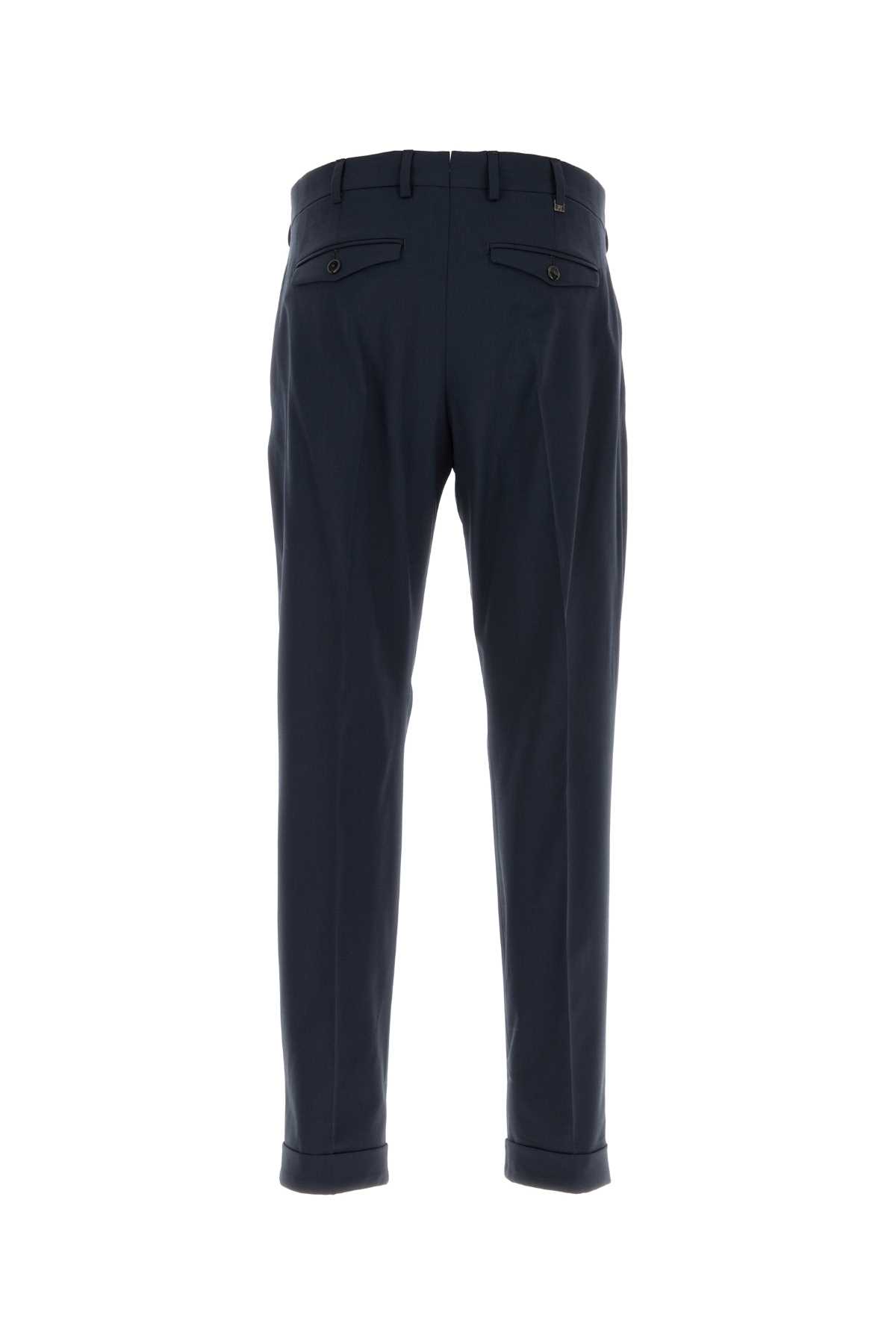 Pt Torino Rebel Mohair And Wool Trousers In Blue