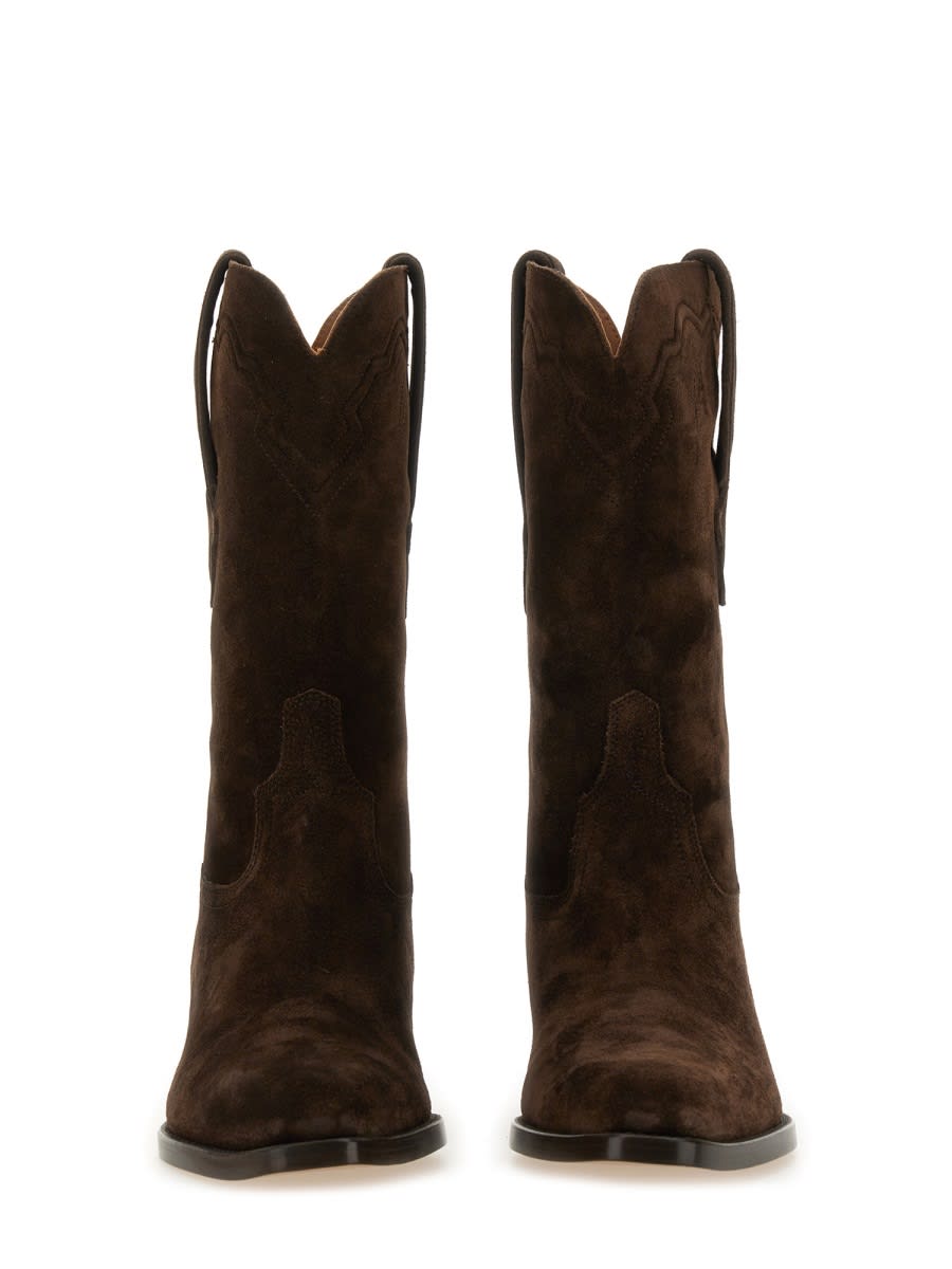 Paris Texas Boot "hilda" In Brown