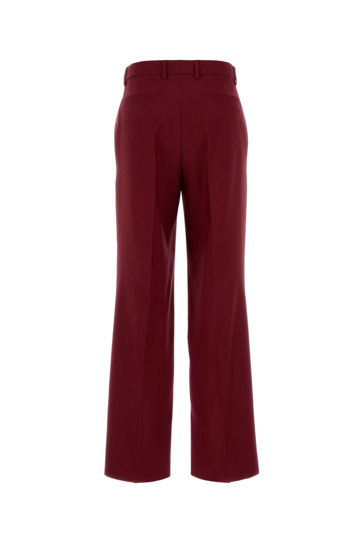 Gucci Wool Trousers With Front Pleats And Pockets