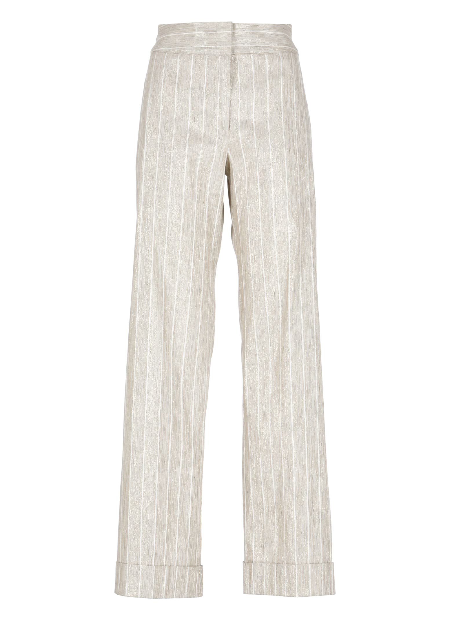 D. Exterior Viscose Blend Pants