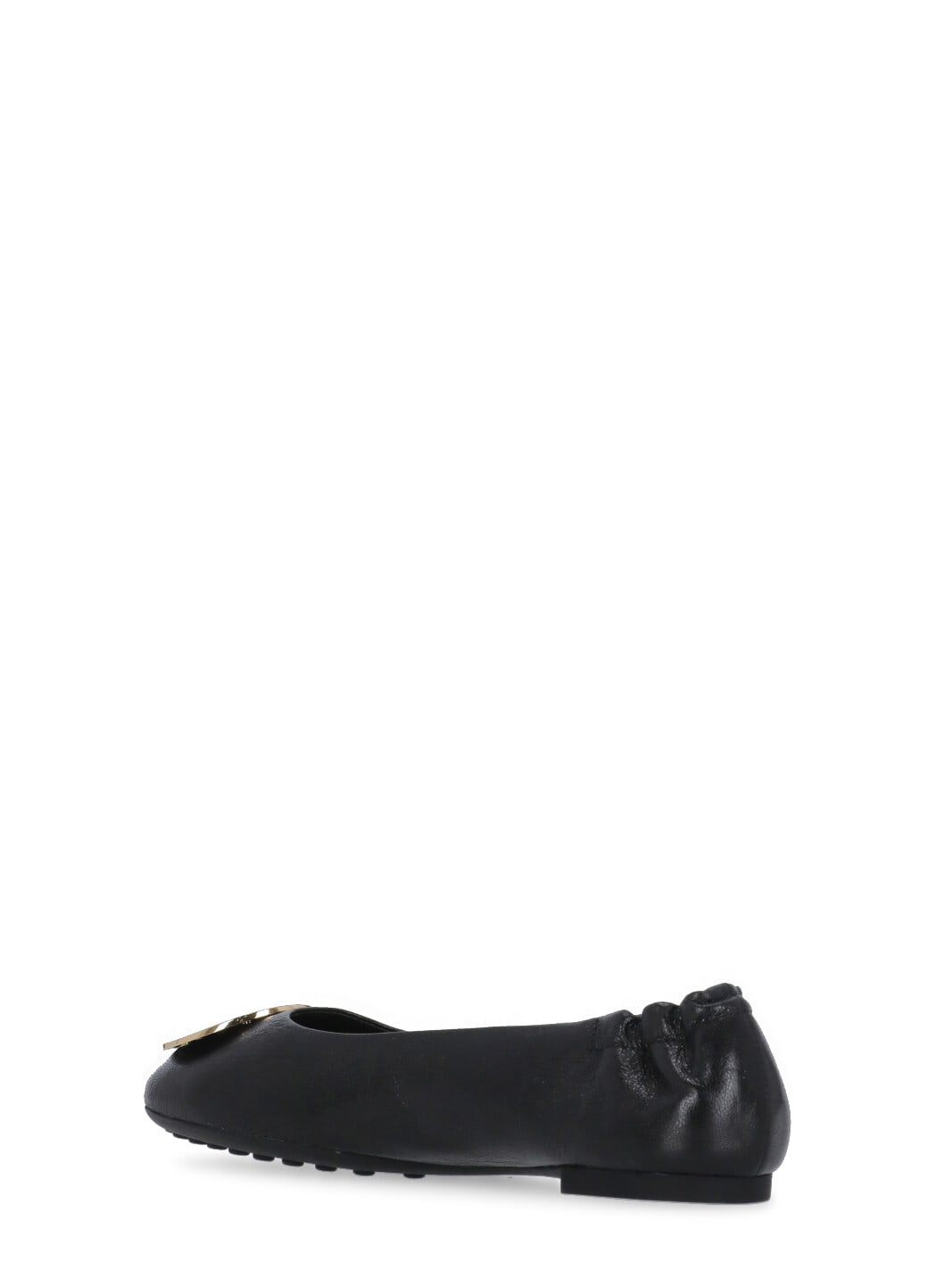 Shop Tory Burch Claire Ballet Shoes In Black