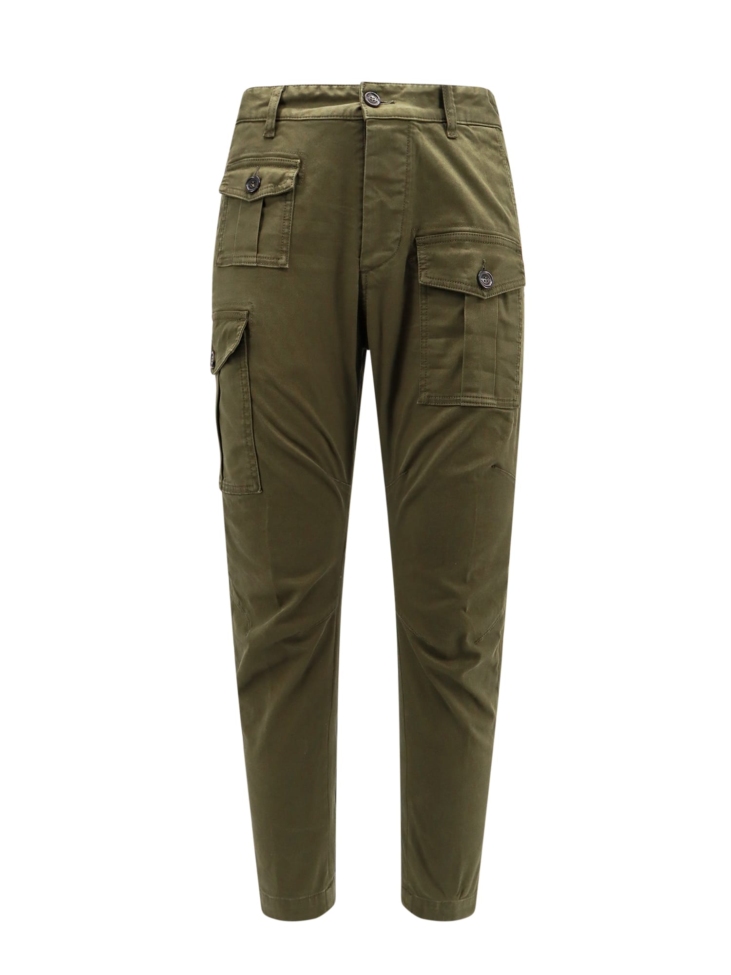 Shop Dsquared2 Sexy Cargo Trouser In Green