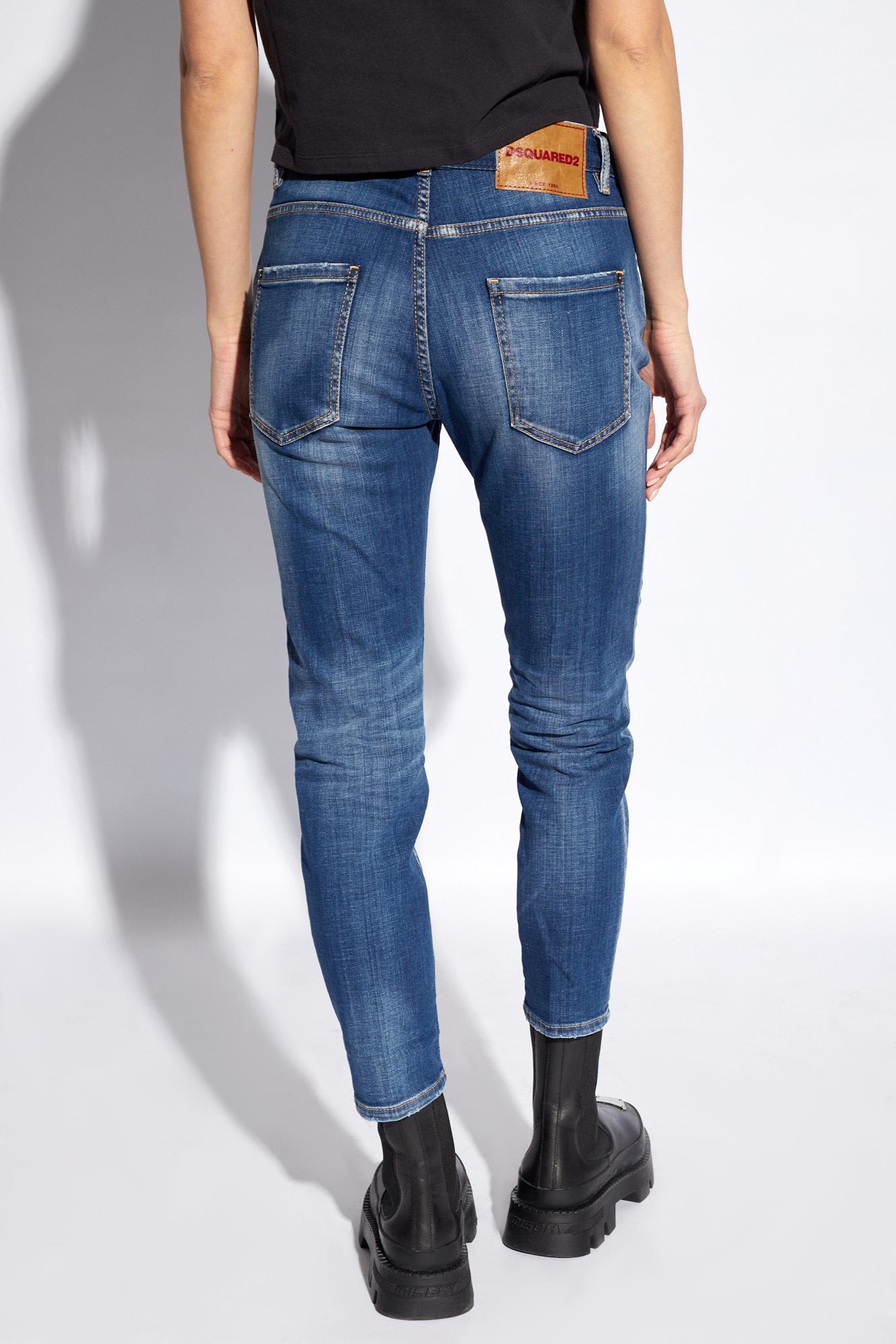 Shop Dsquared2 Cool Girl Jeans In Denim