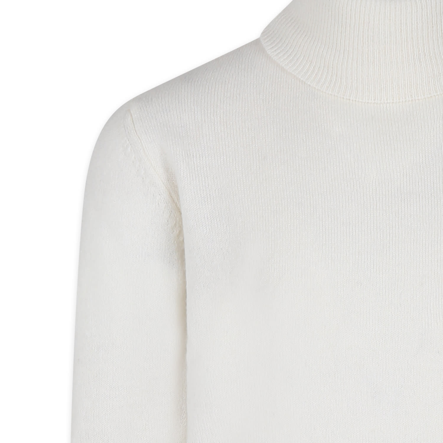 Fay Ivory Turtleneck For Boy With Logo In Ivory