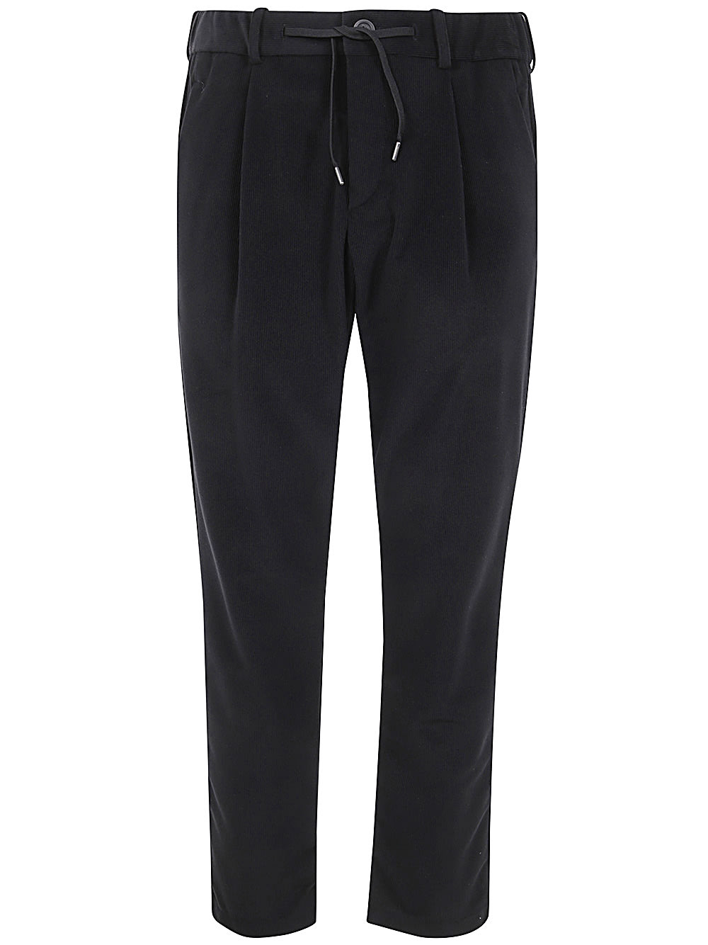 Shop Herno Man Trousers In Black