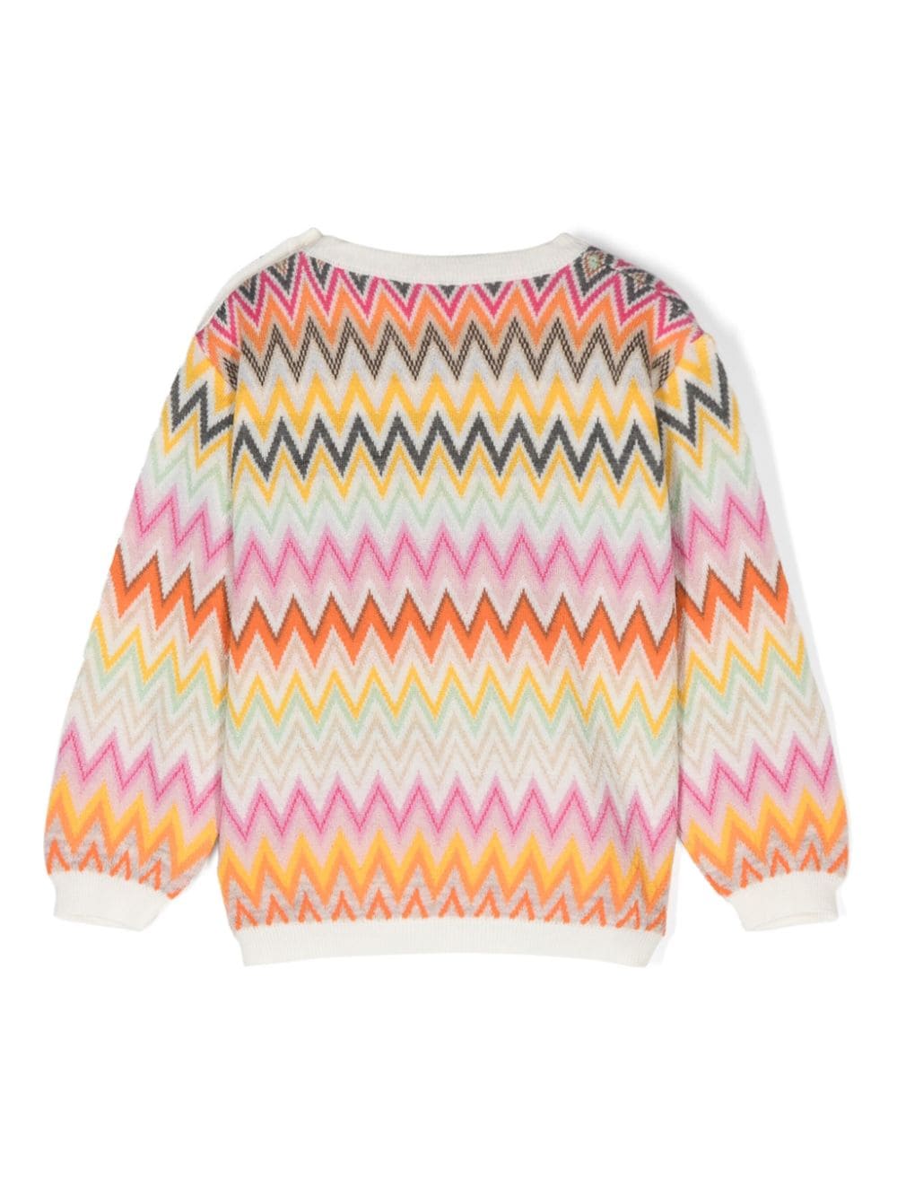 Shop Missoni Pull Motivo Zigzag In Multicolor