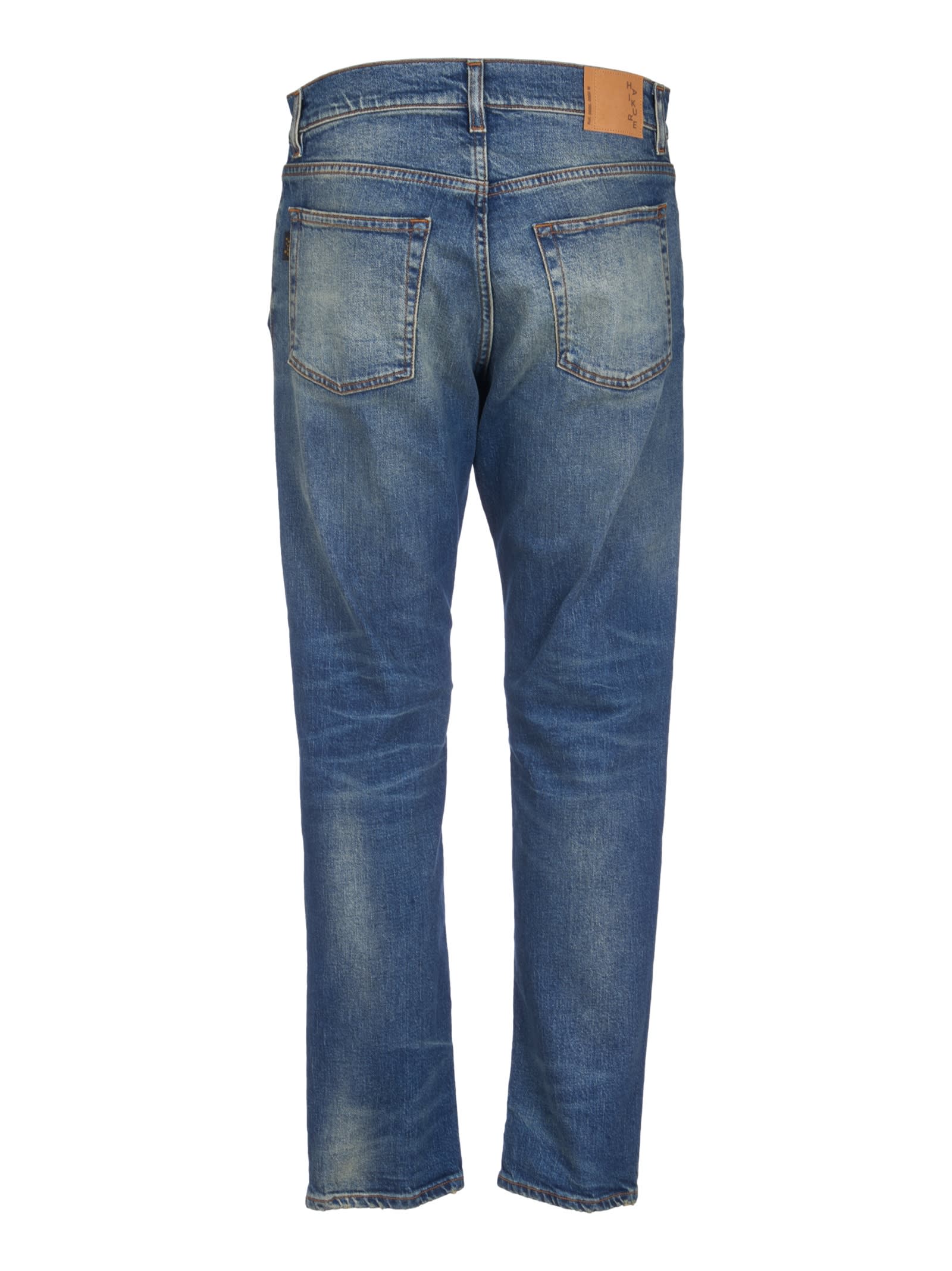 Shop Haikure Tokyo Slim Jeans In Blue