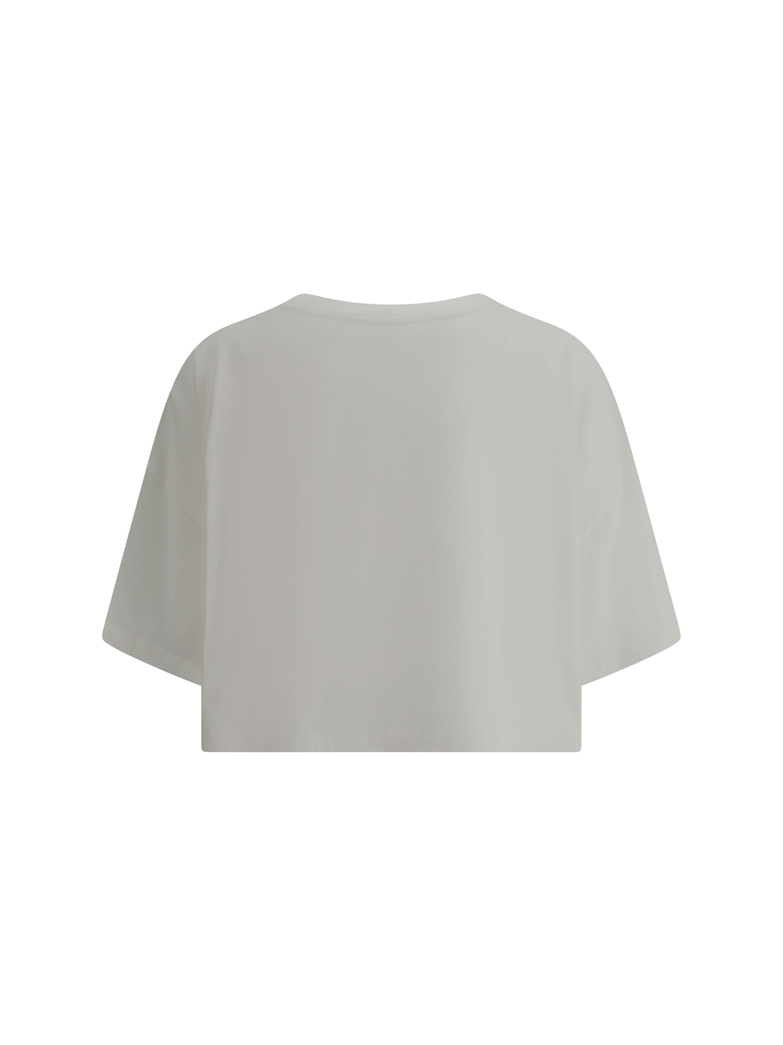 Chloé Oversize Cotton T-shirt In White