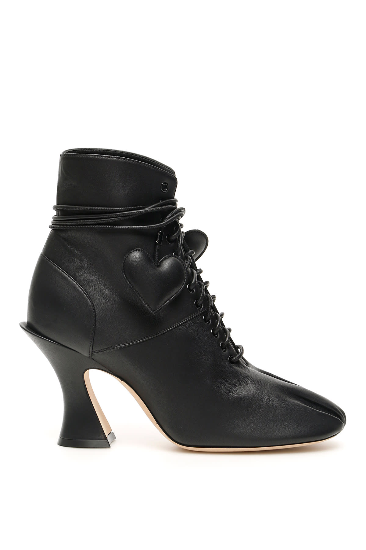 LANVIN HEARTS ANKLE BOOTS,11238131