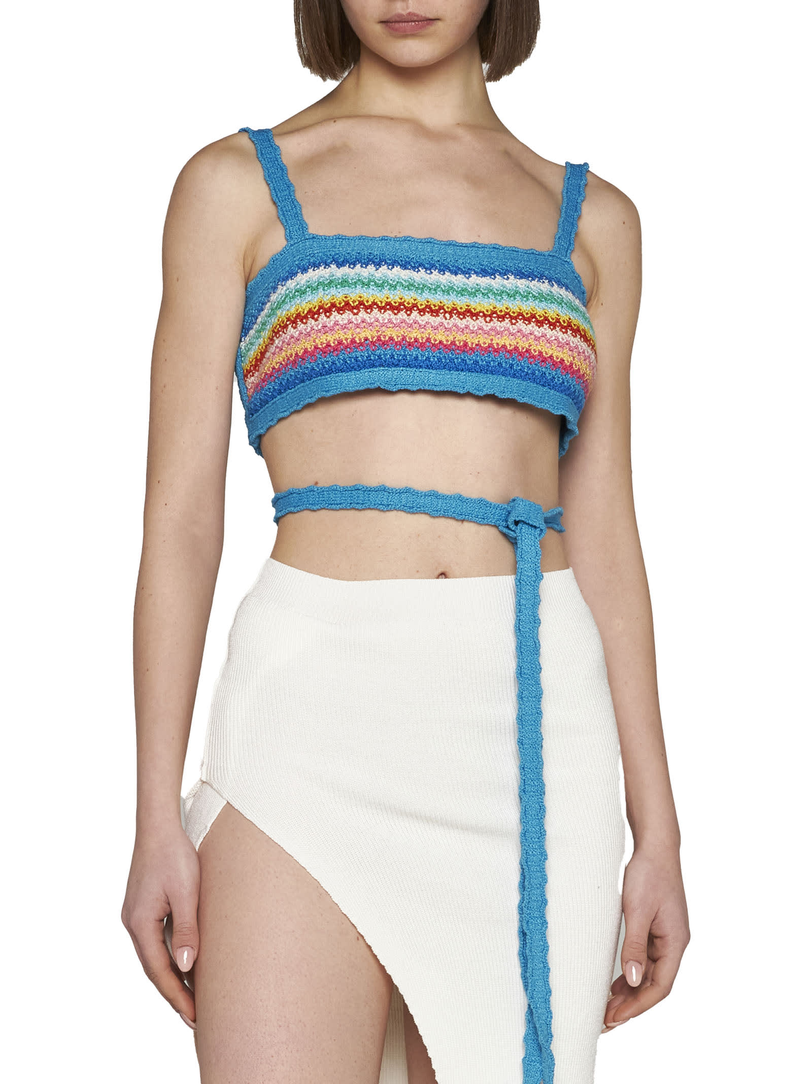 Alanui ‘over The Rainbow' Tank Top In 8484