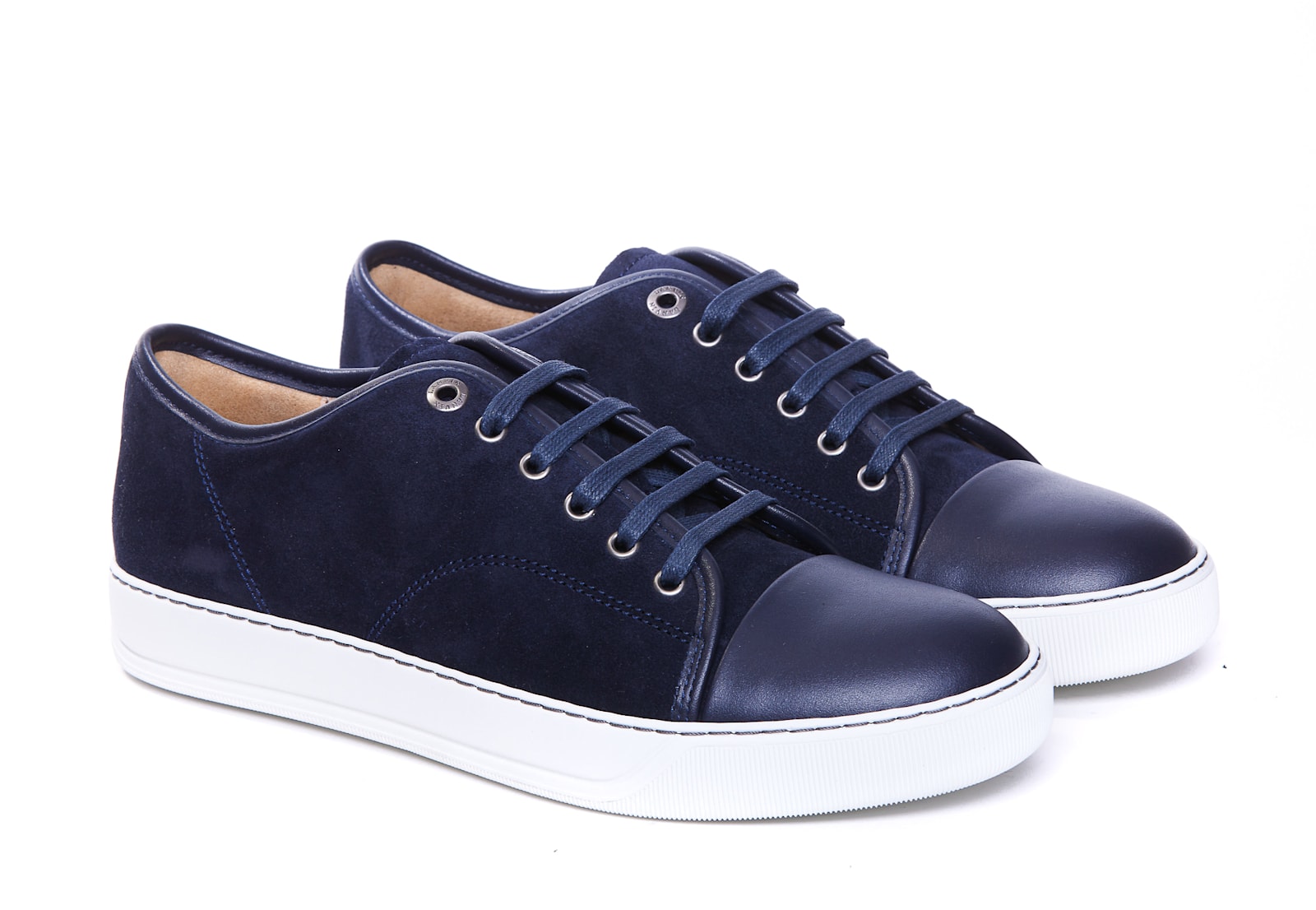 Shop Lanvin Dbb1 Sneakers In Blue