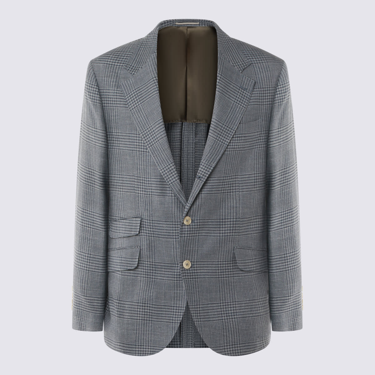 Brunello Cucinelli Grey Wool Blazer