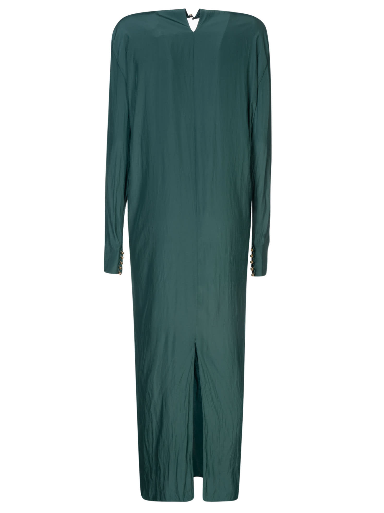 Shop Lanvin Long-length Dress In Dragon