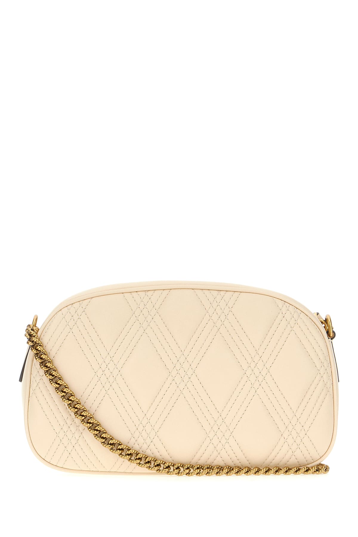 Valentino Garavani Quiltie 67 Chain Bag Butter Coloured Women In Butter White