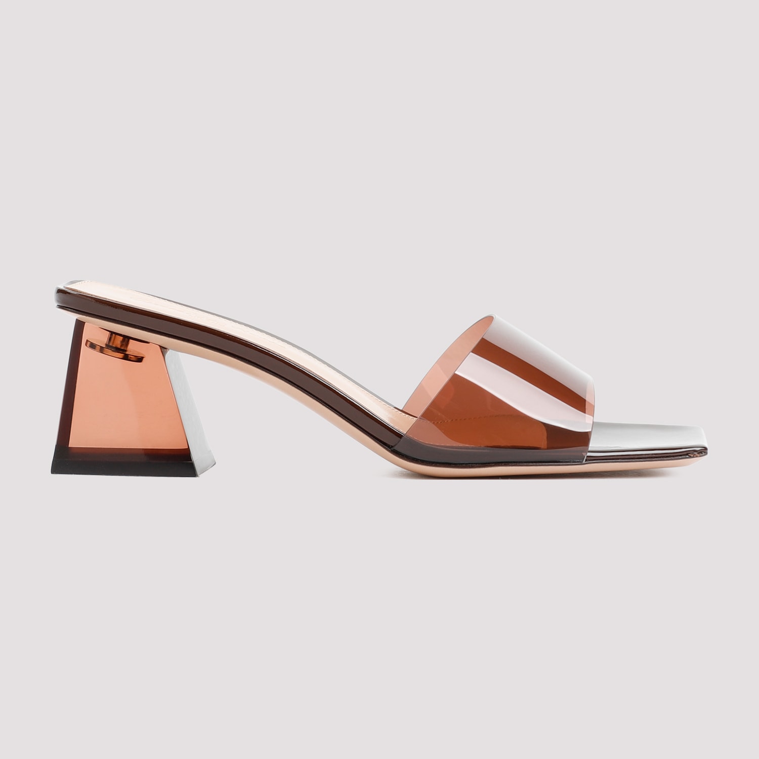 Shop Gianvito Rossi Cosmic Mules In Brob Brown Brown