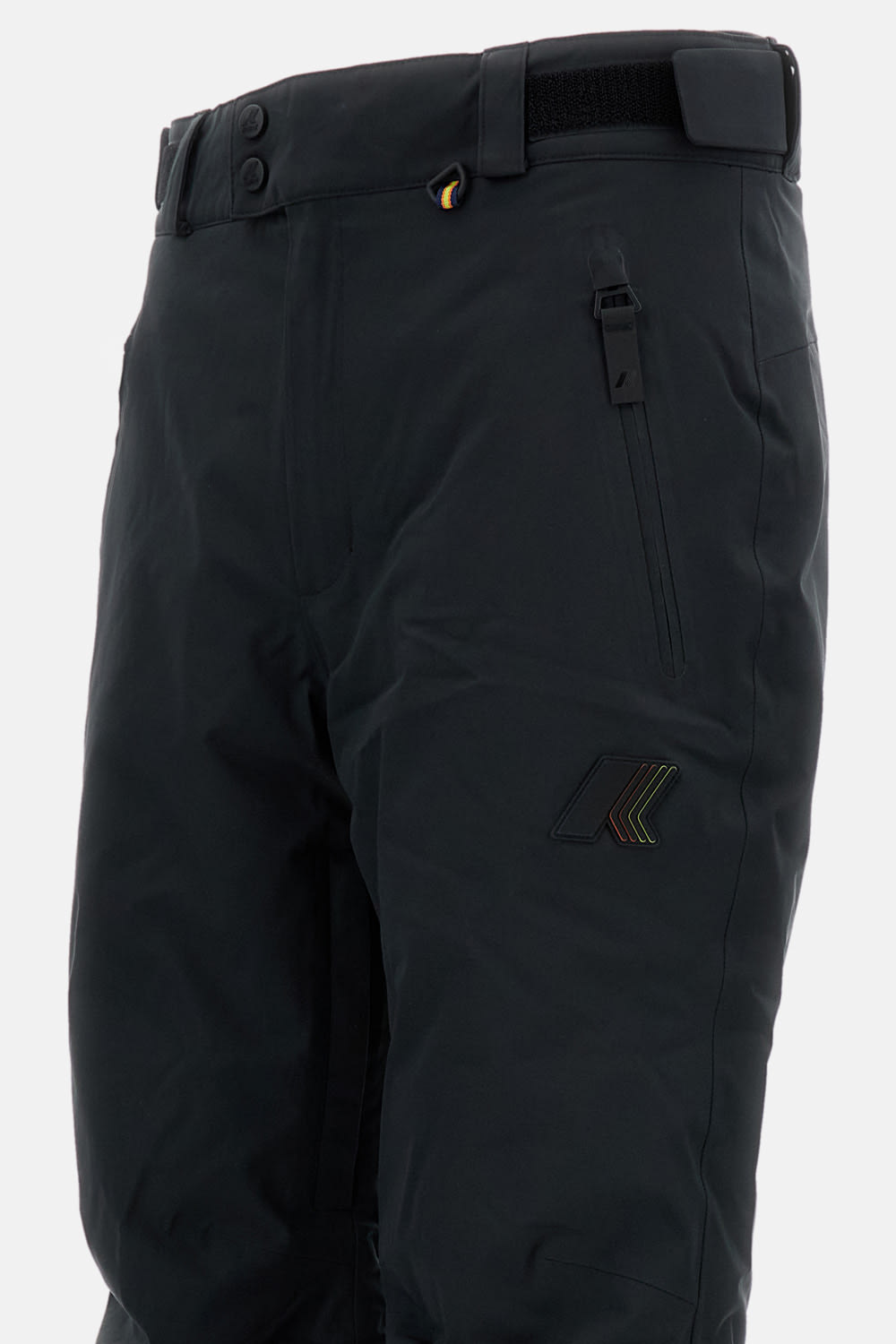 K-way Queyras Twill Trousers 2l In Black