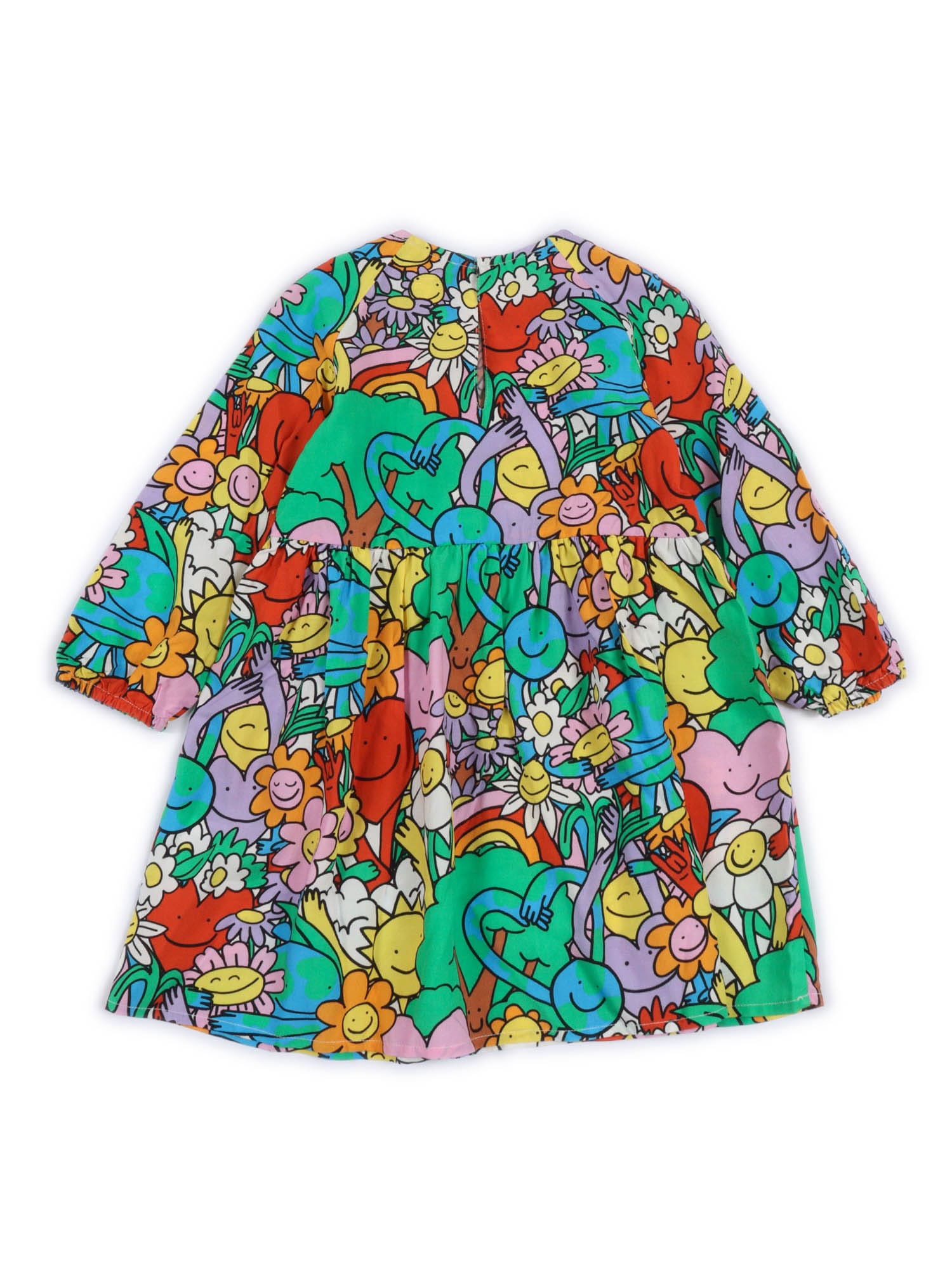 Stella Mccartney Woven Dress In Multi