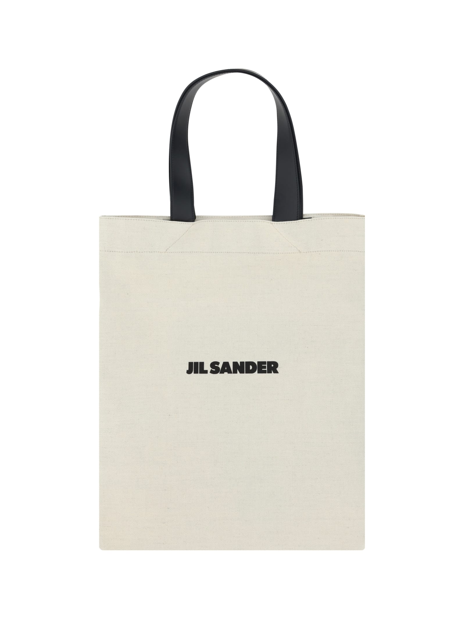 Shop Jil Sander Book Handbag In Natural
