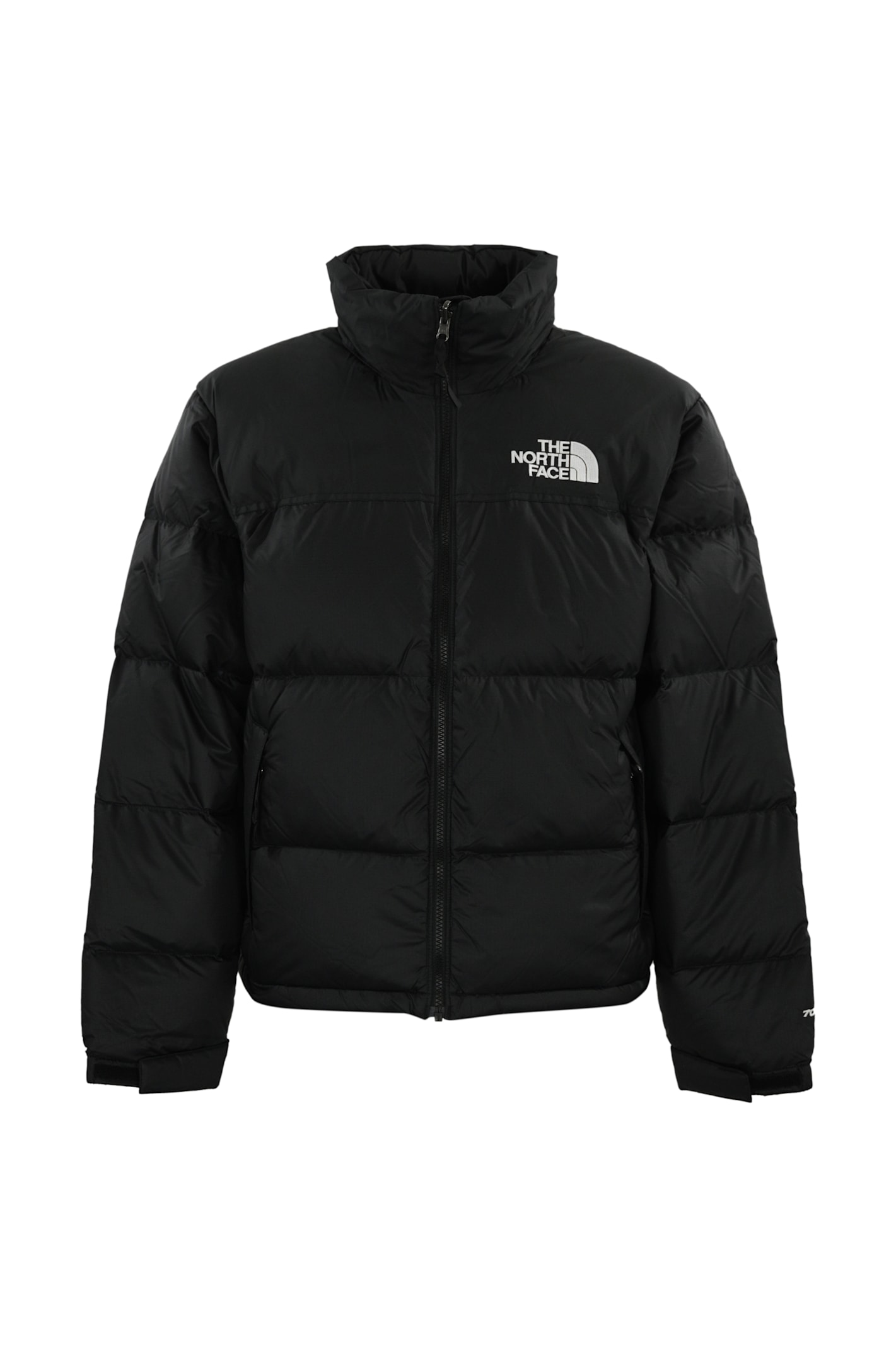 Shop The North Face Retro Nuptse Jacket 1996 In Navy/grey