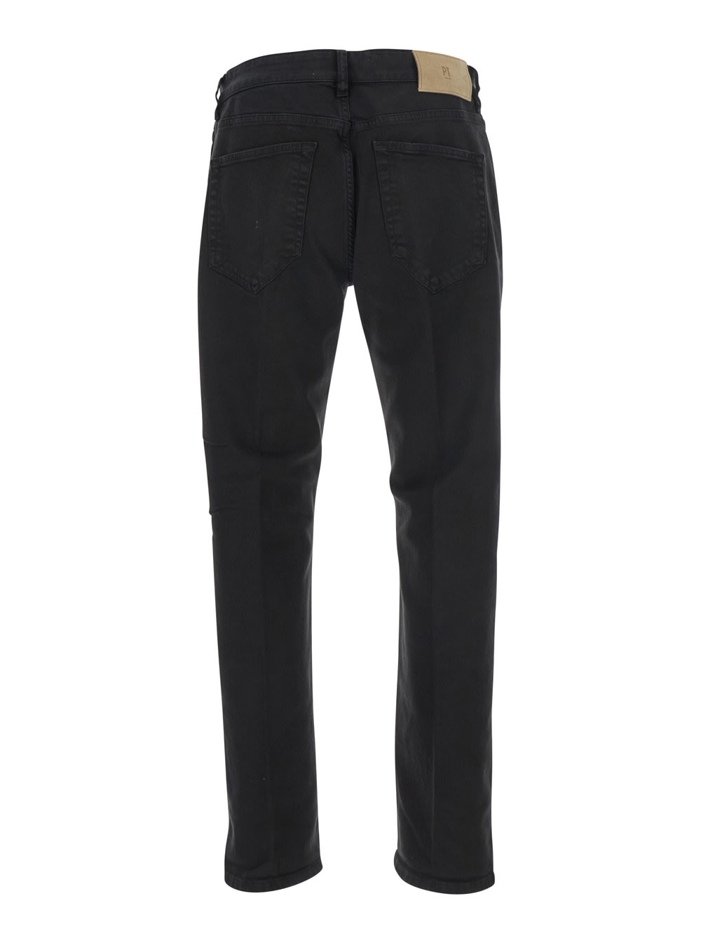 Pt Torino Cotton Jeans In Black