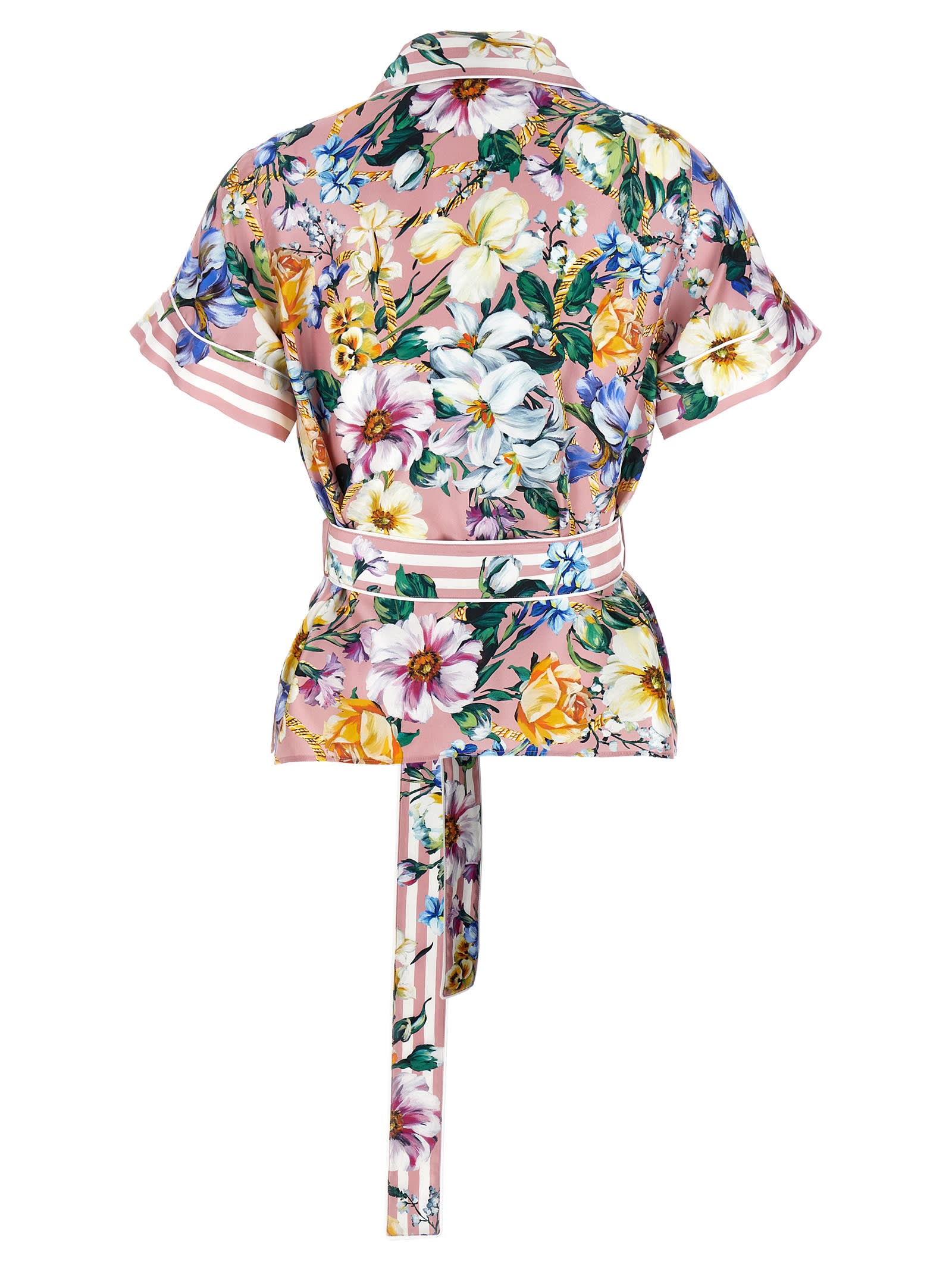 DOLCE & GABBANA FLORAL SHIRT