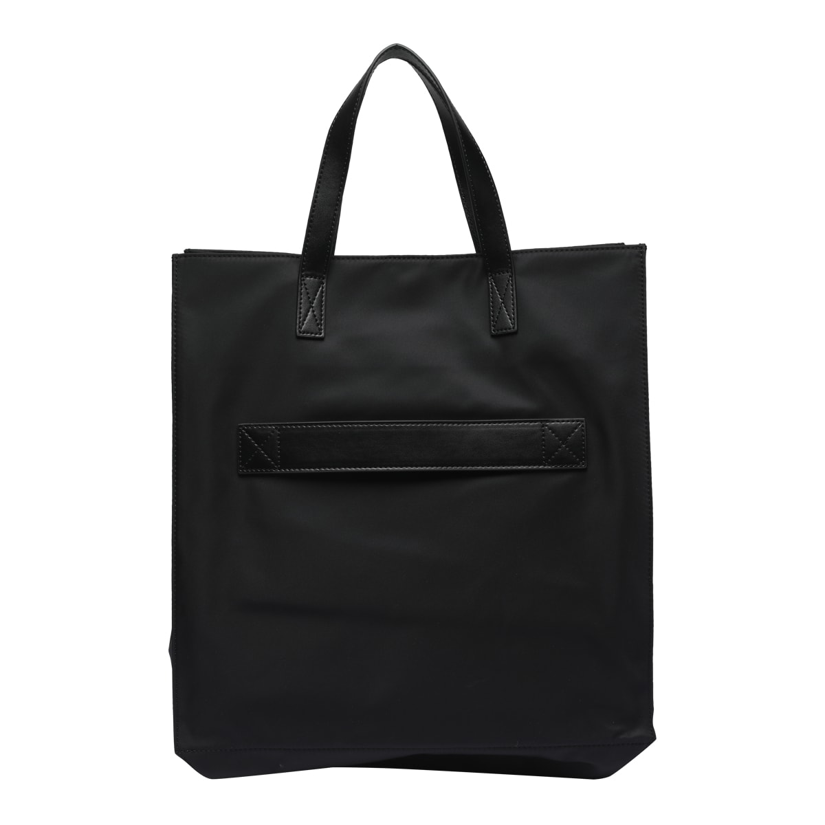 Shop Dsquared2 Icon Logo Shopping Bag In Black