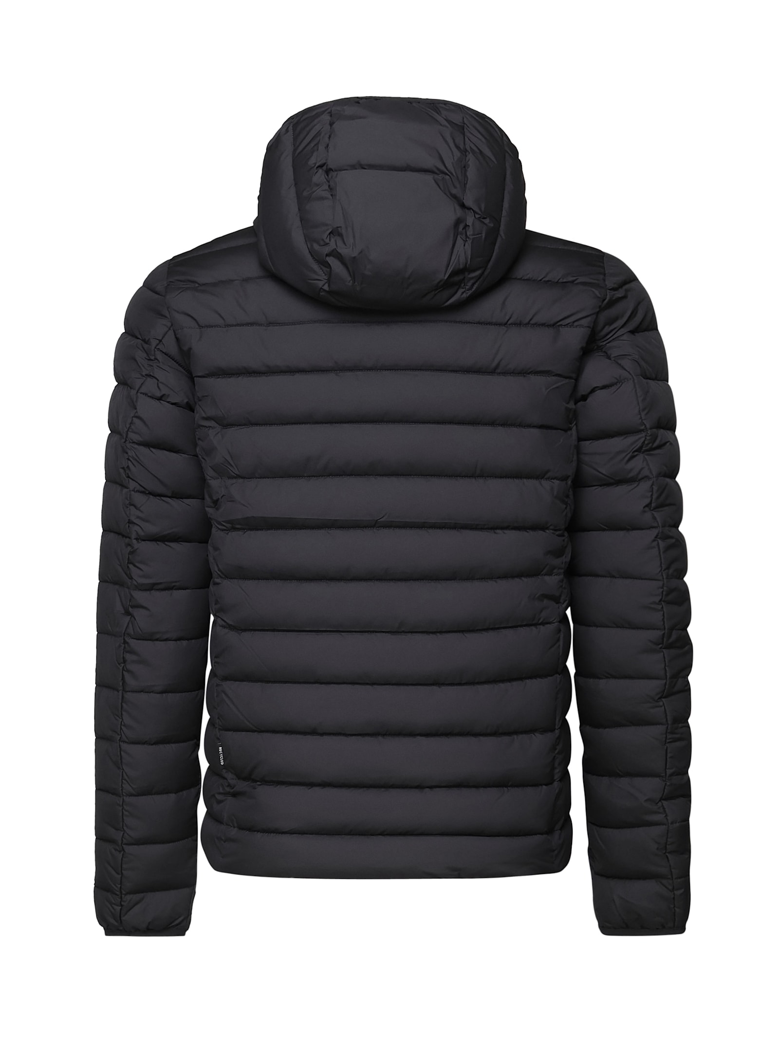 Shop Save The Duck Jacket With Hood In Black