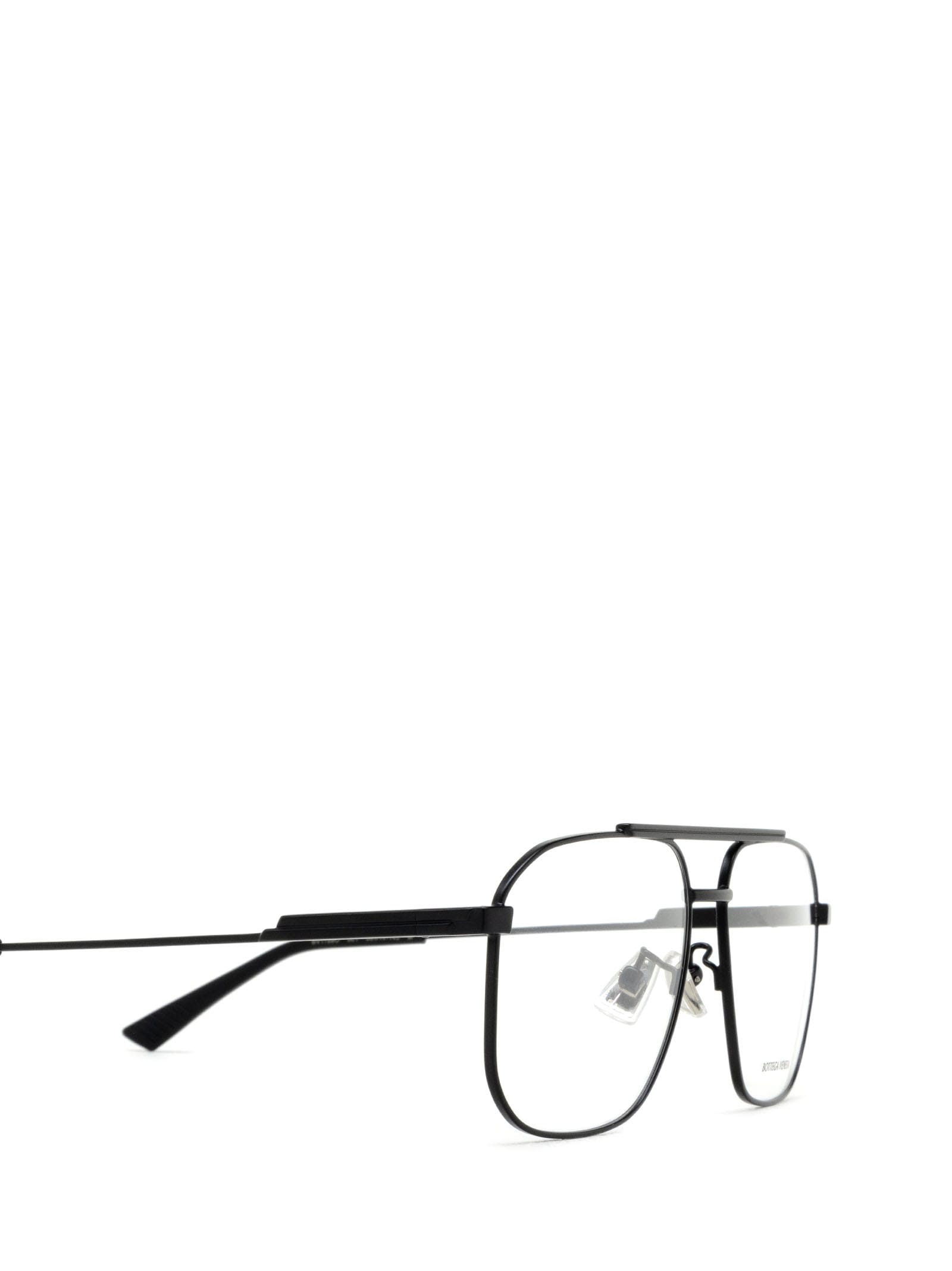 Shop Bottega Veneta Bv1159o Black Glasses