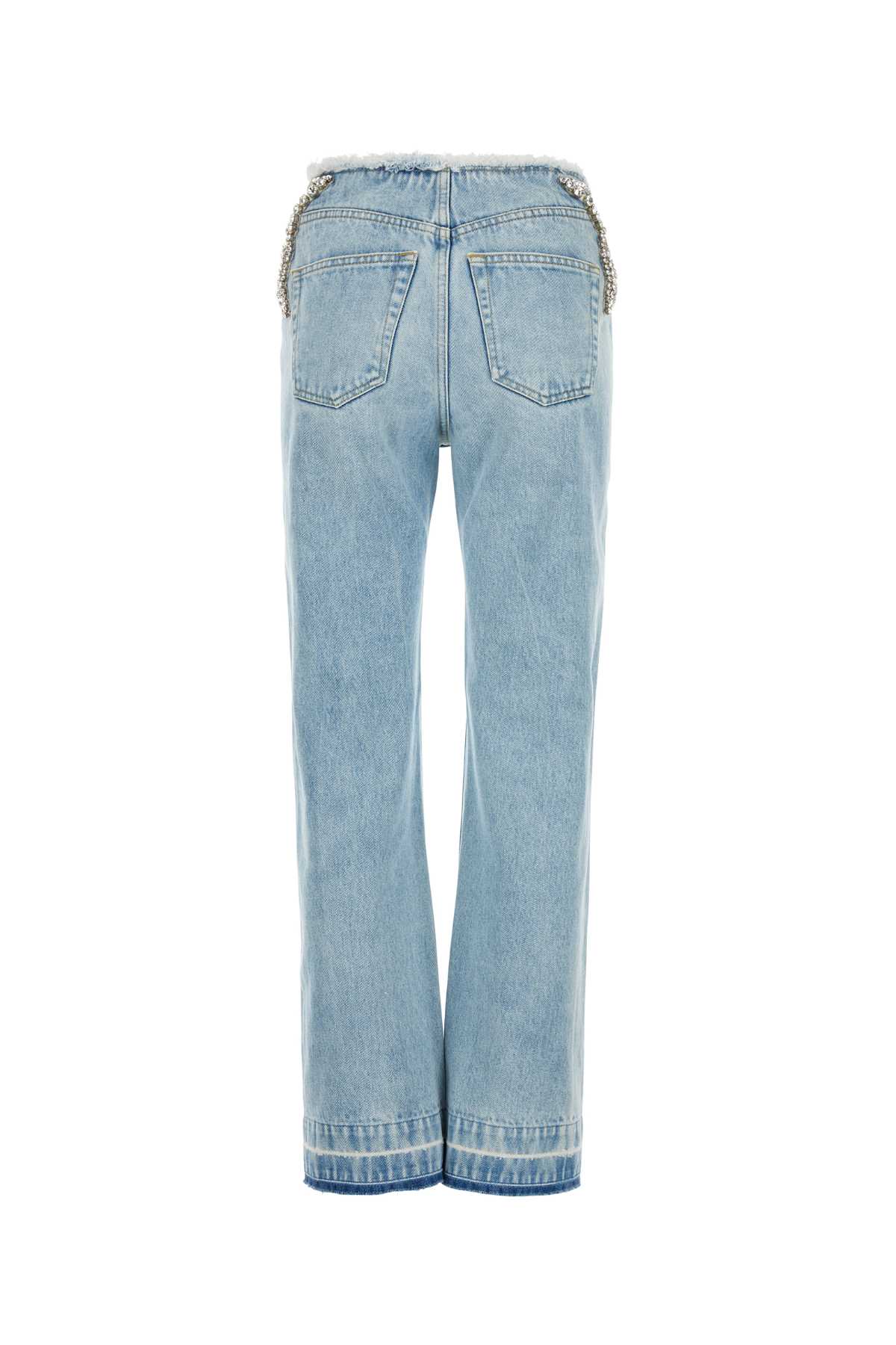 Stella Mccartney Light Blue Denim Jeans In Lightvintageblue