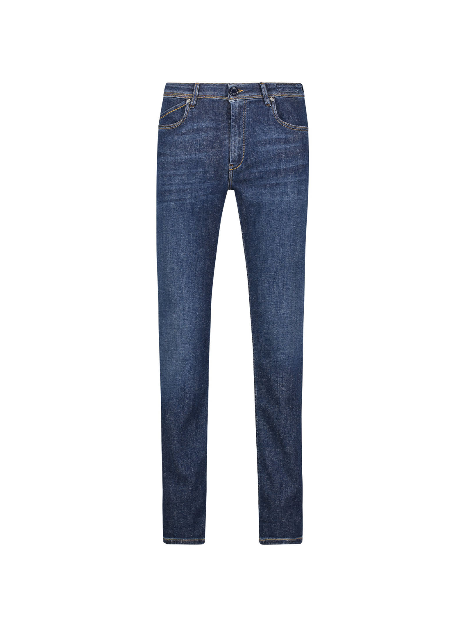 Shop Re-hash Slim Fit Jeans In Dark Denim In Denim Scuro