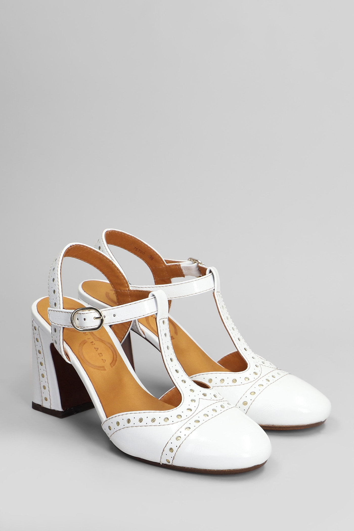 Chie Mihara Mira 46 Pumps In White Leather In White