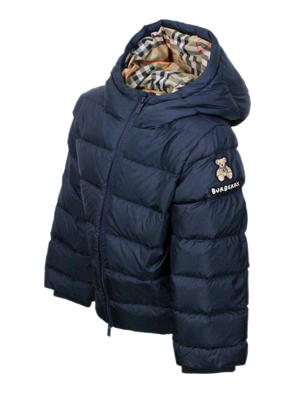 Burberry Jacket In Blue