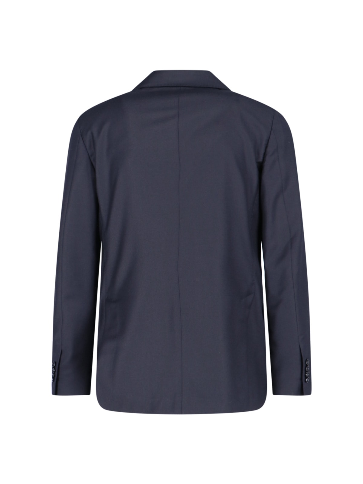 Shop Lardini Double-breasted Suit In Black