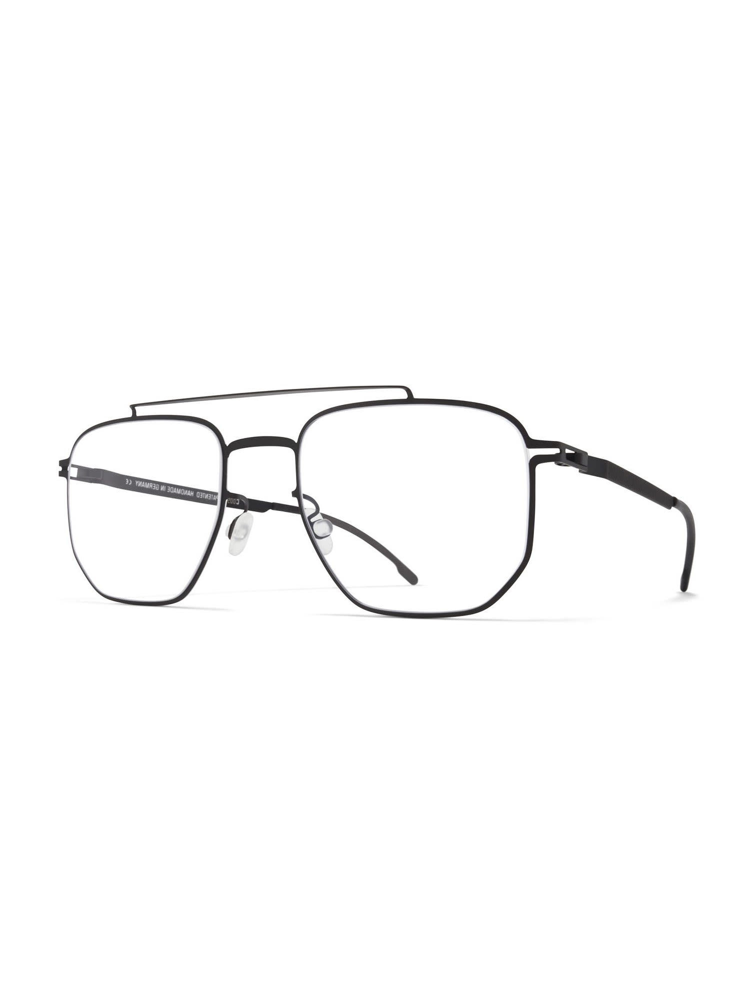 Shop Mykita Ml08 Eyewear In Black/white