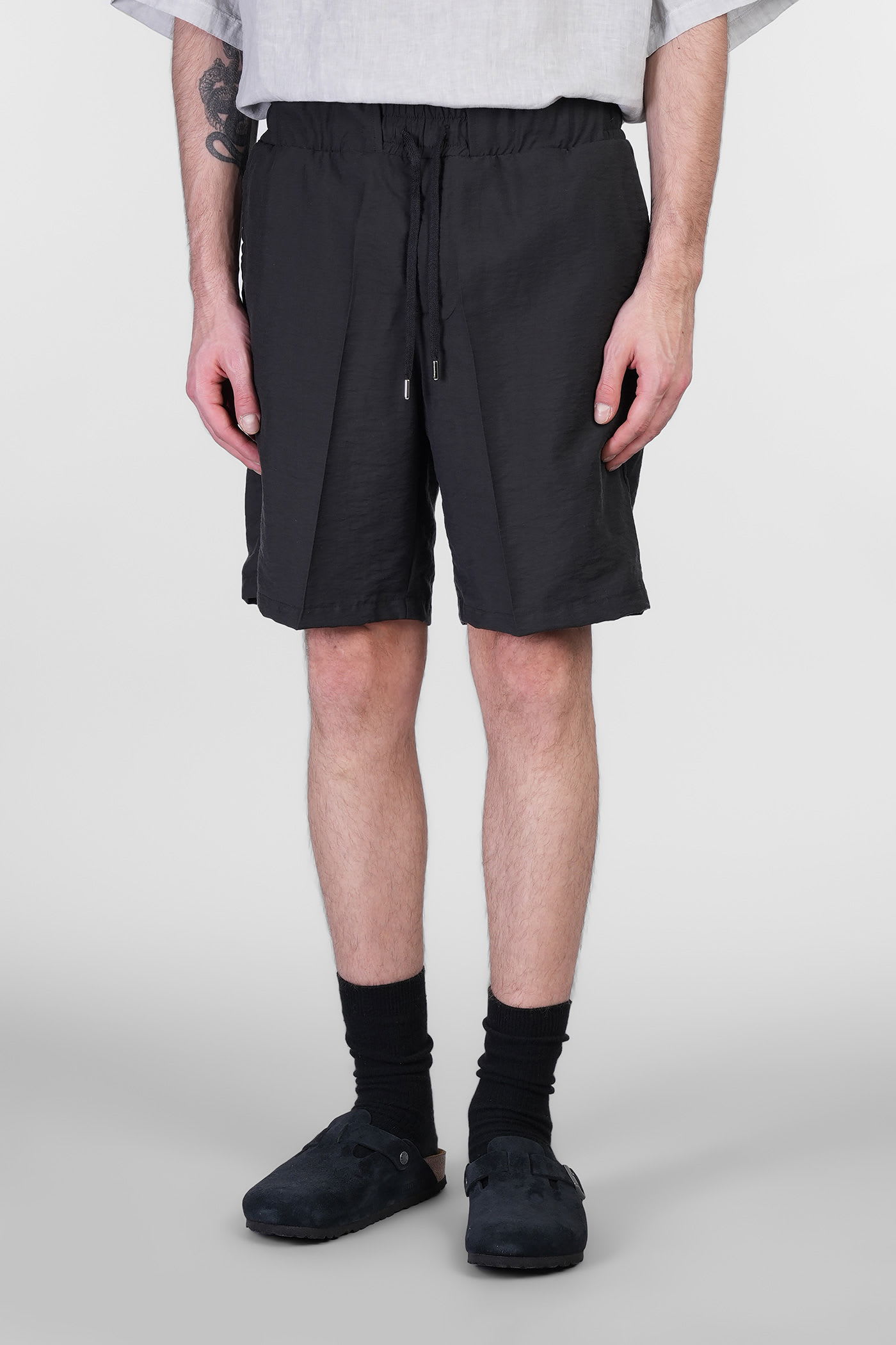Pajama Shorts In Black Cly