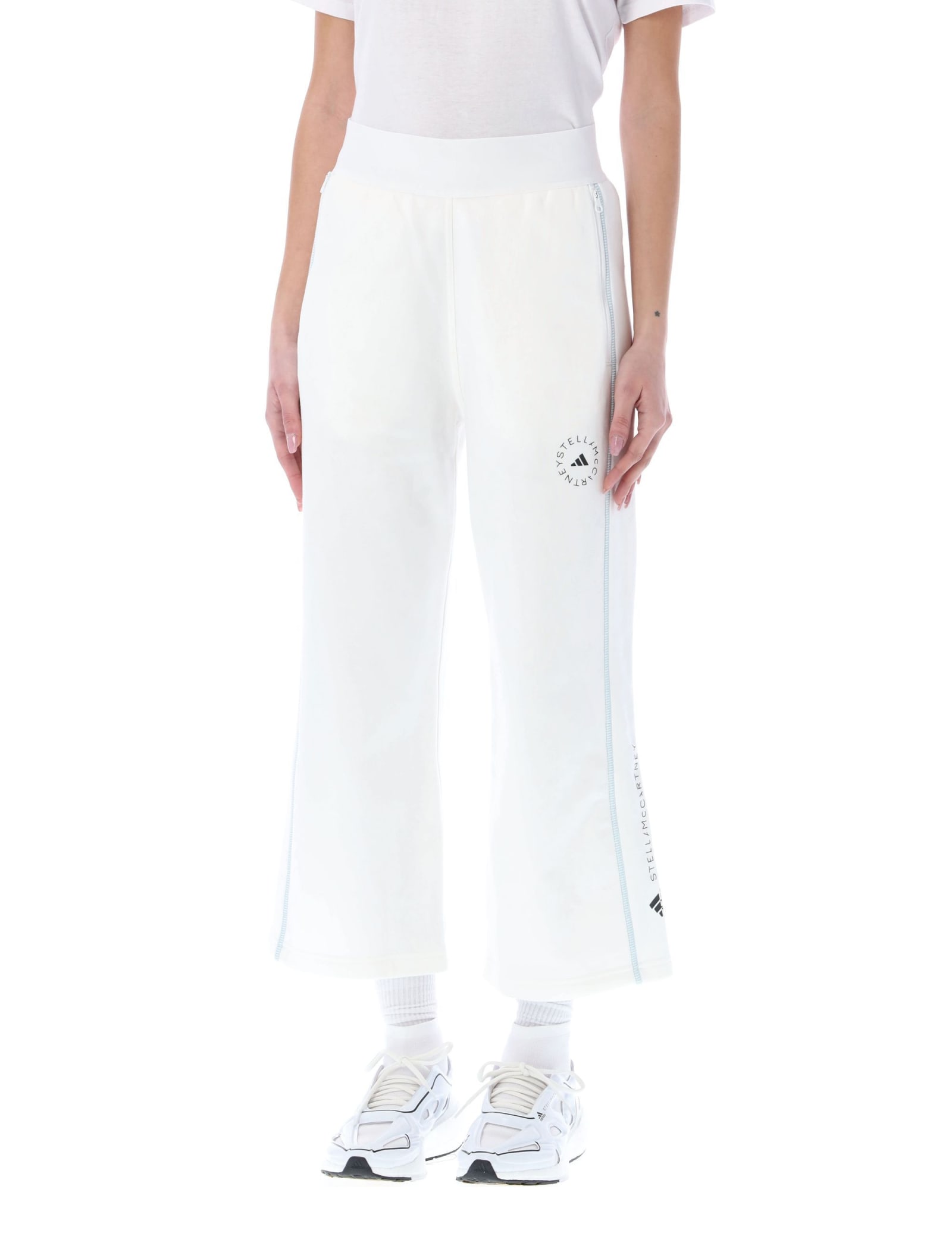 Adidas by Stella McCartney Cropped Wide Jogging Pants