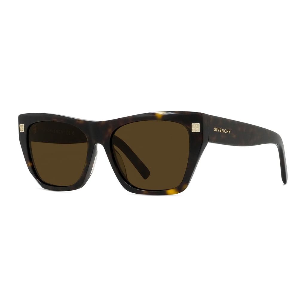 Shop Givenchy Gv40061 52j Sunglasses In Tartarugato