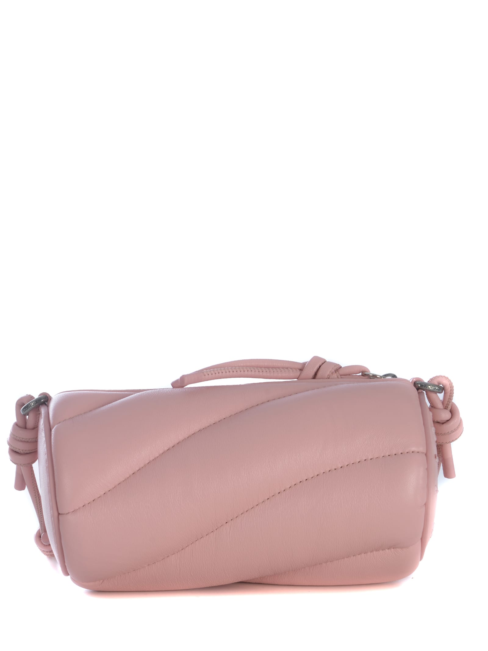 Shop Fiorucci Bag  Mini Mella Made Of Leather In Pink