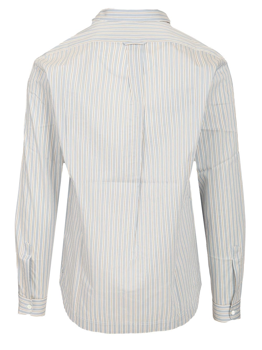 Shop Barena Venezia Pavan Shirt In Cotton And Silk