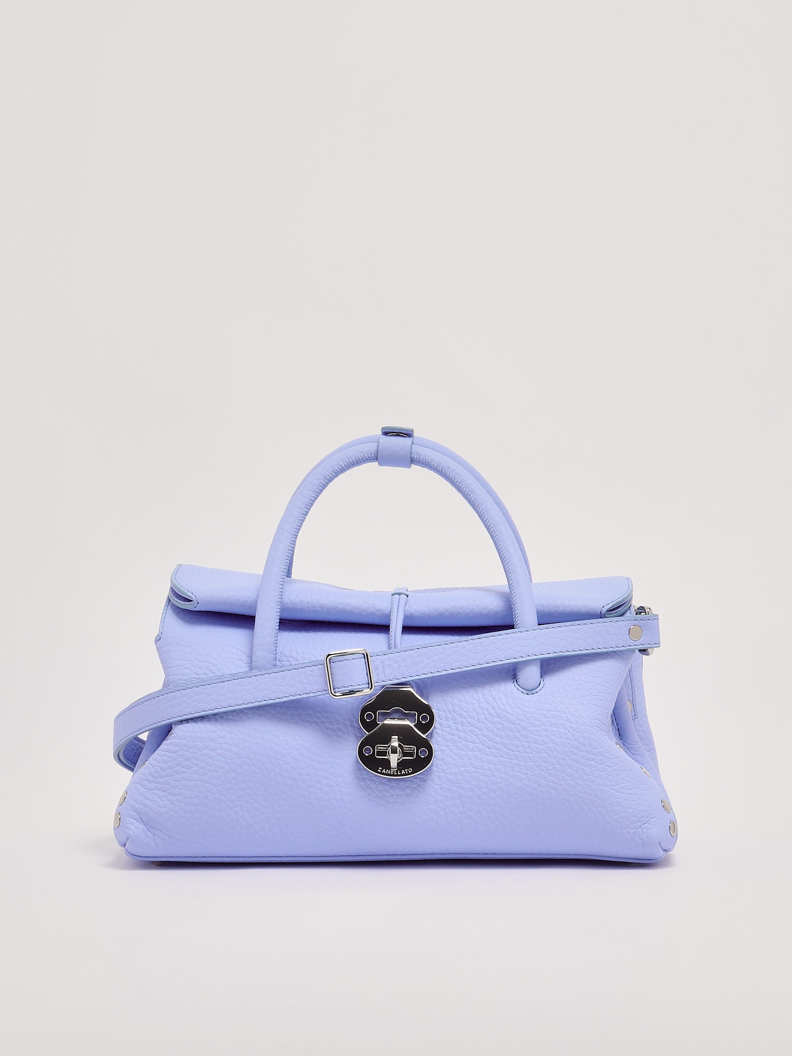 Zanellato Dotta Centauro S Shoulder Bag In Fiordaliso