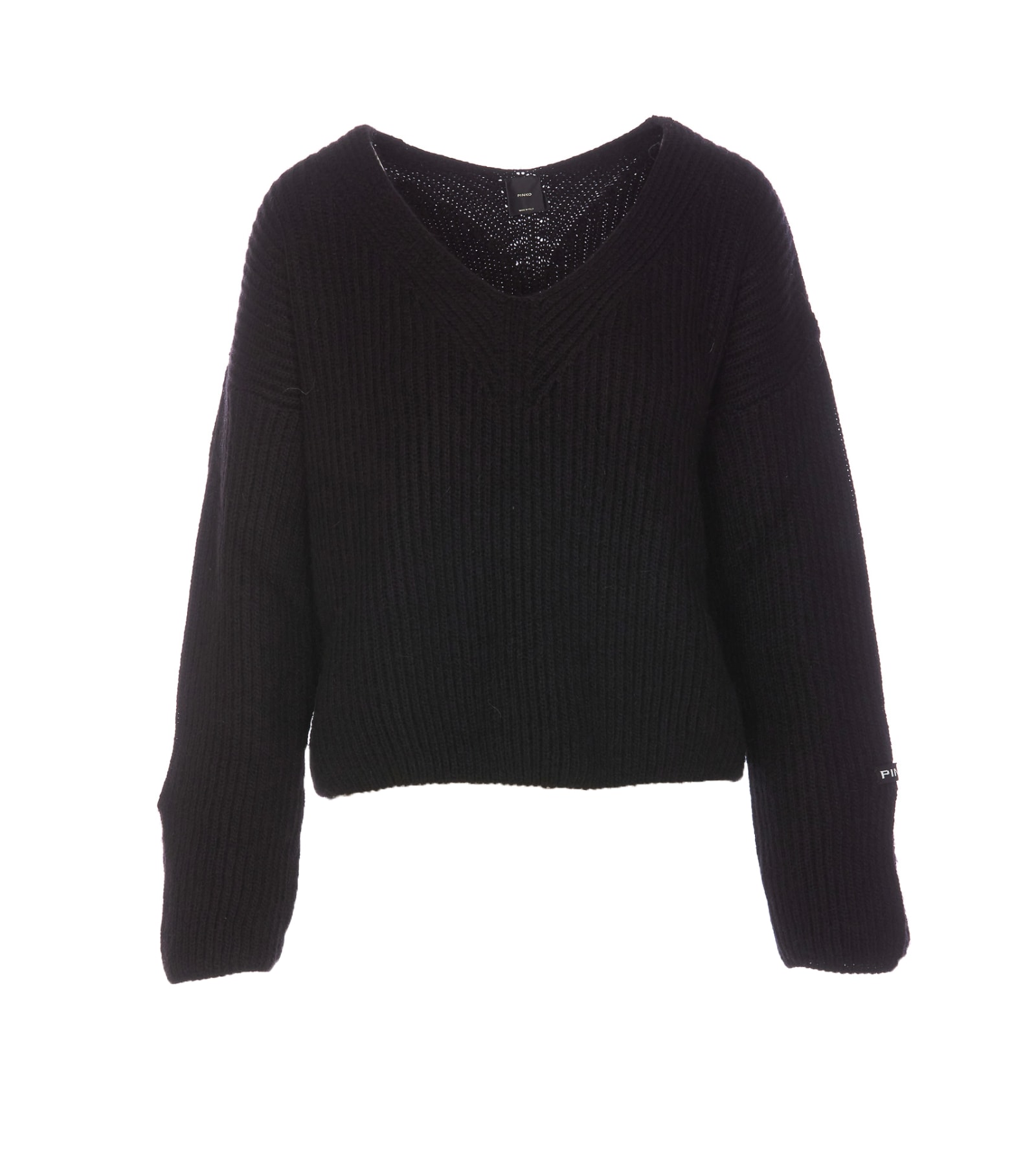 Shop Pinko Korat Sweater In Black