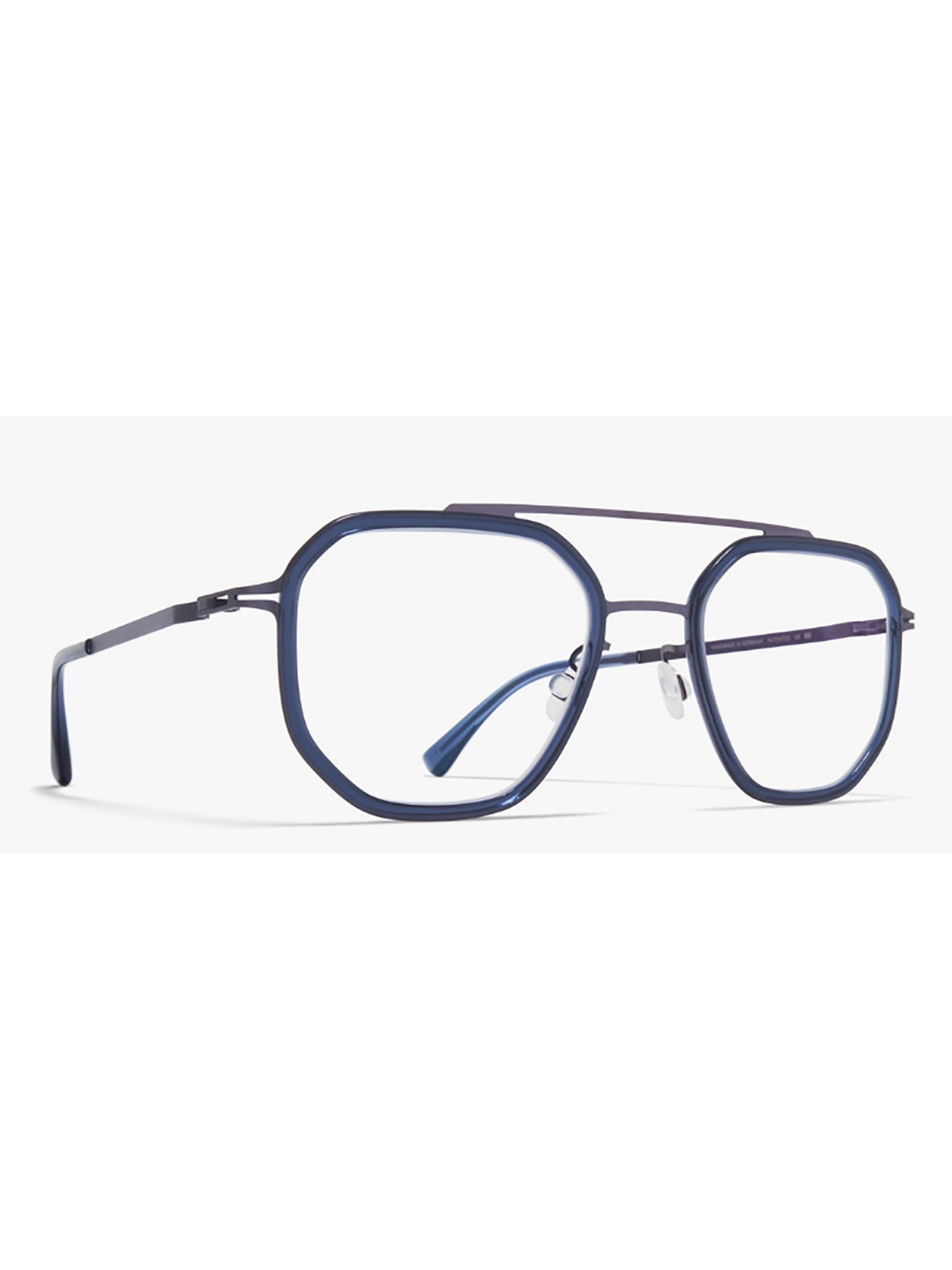 Shop Mykita Satu Eyewear In _blackberry/deep