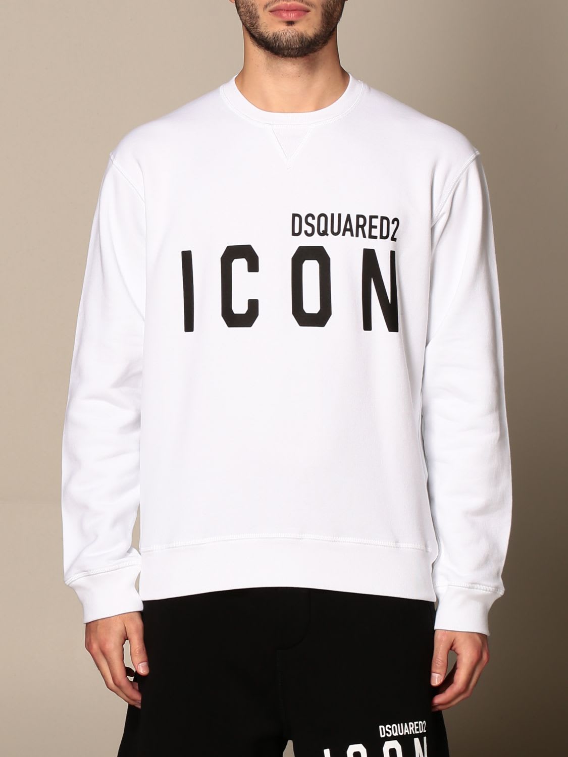Dsquared2 Sweatshirt Dsquared2 Cotton Sweatshirt With Icon Logo
