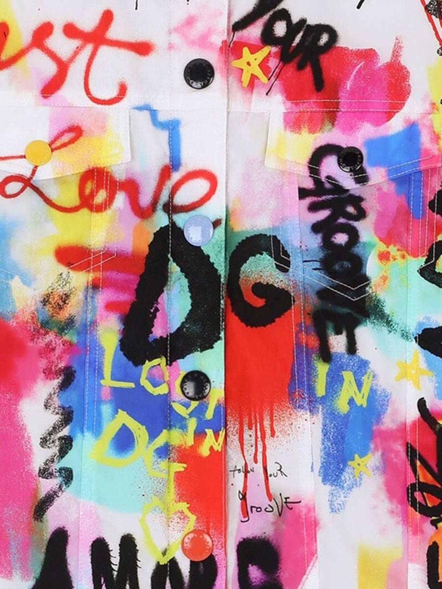 Dolce & Gabbana Giubbotto In Multicolour