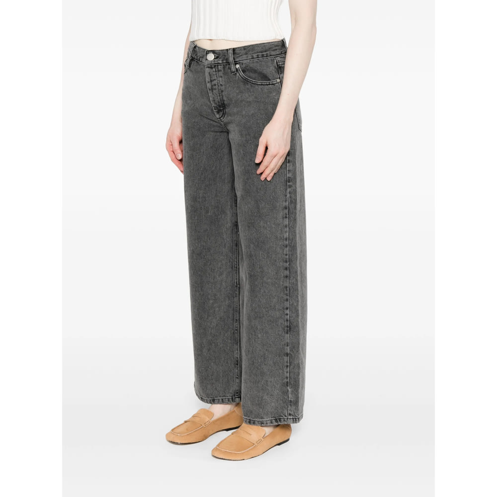 By Malene Birger Denim Straight-leg Jeans In Gray