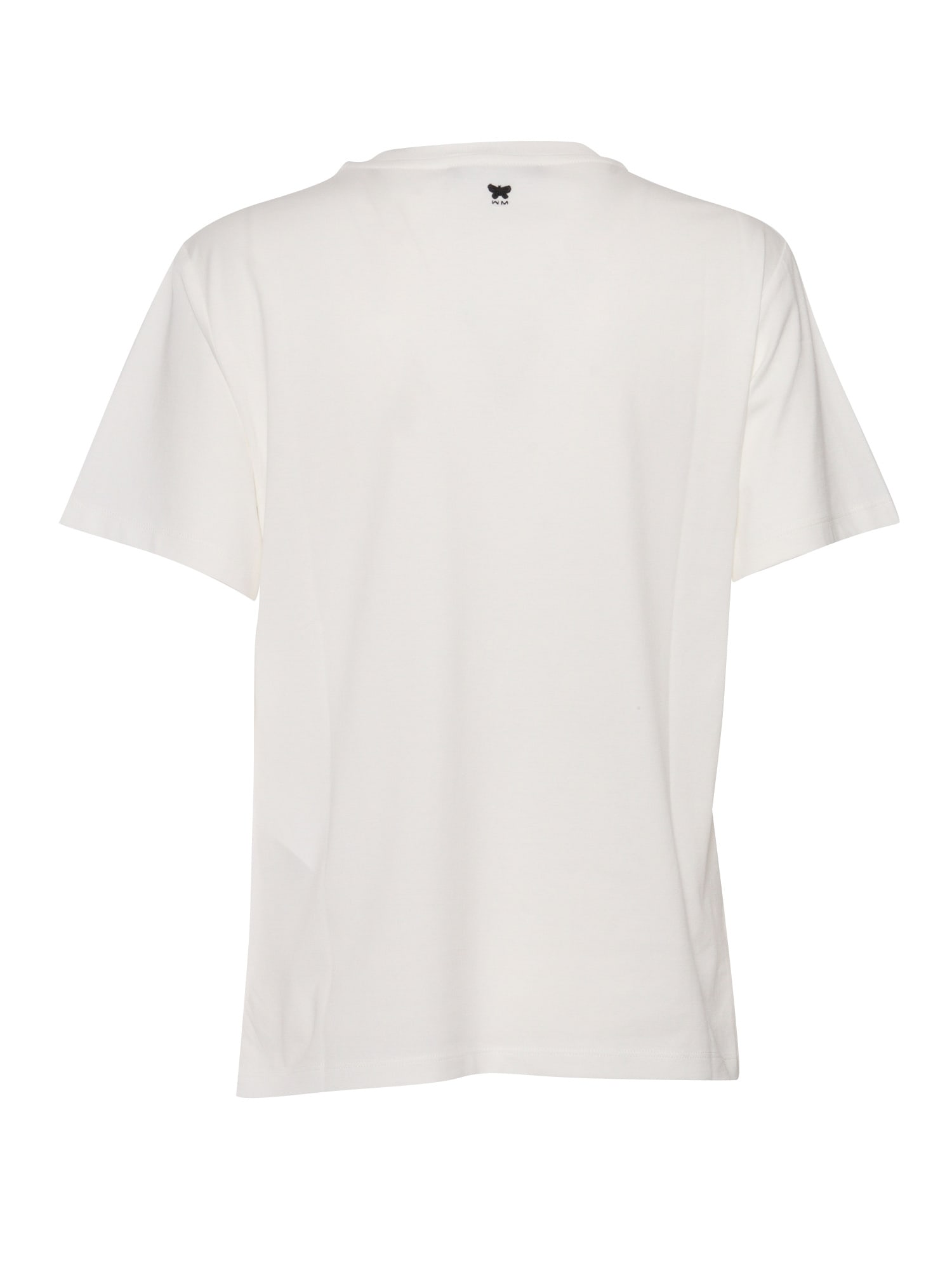Weekend Max Mara White T-shirt With Logo In White