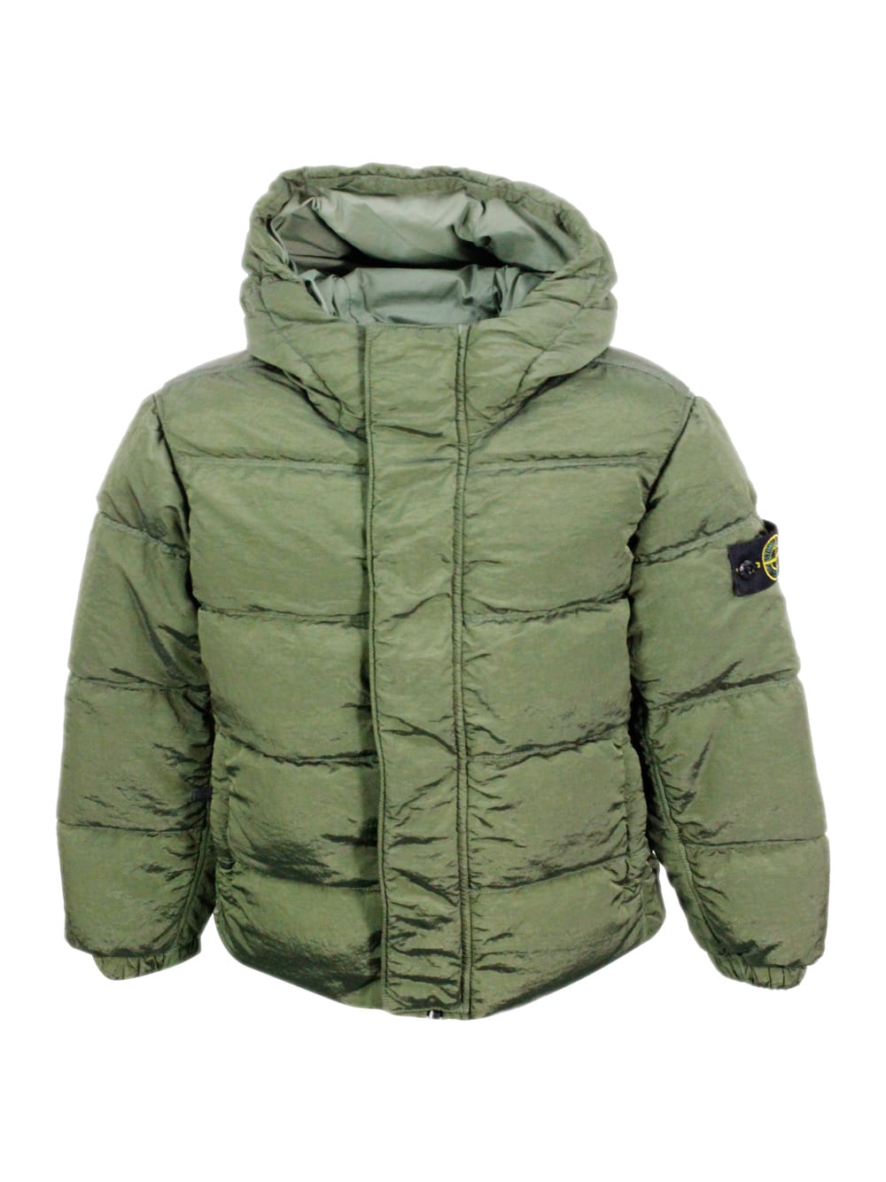 Stone Island Jacket In Black